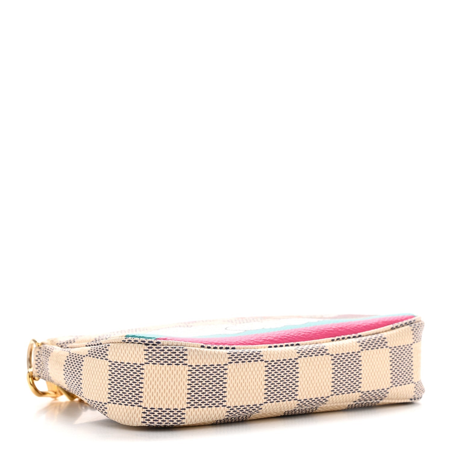 Damier Azur 2015 Christmas Animation Mini Pochette Accessories