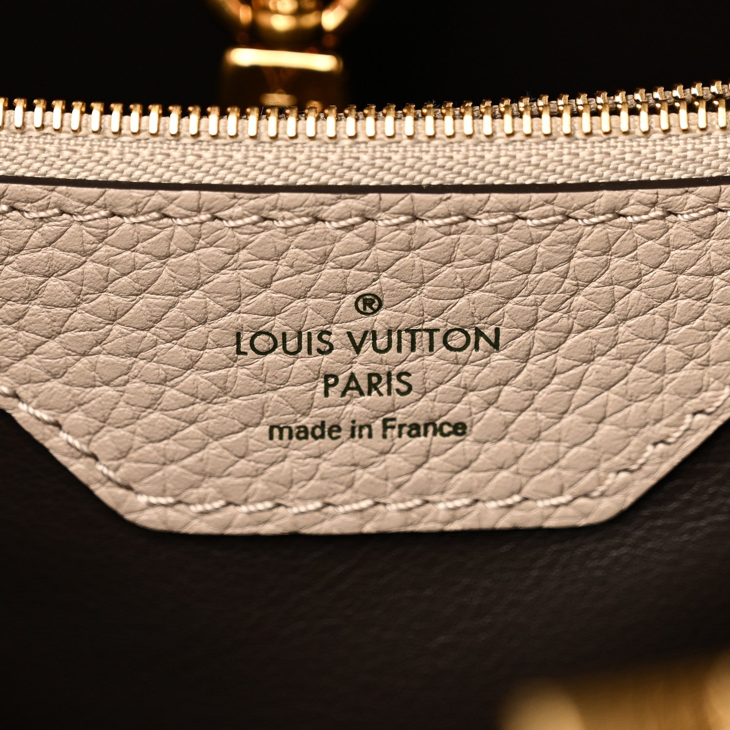 Taurillon Capucines MM Galet