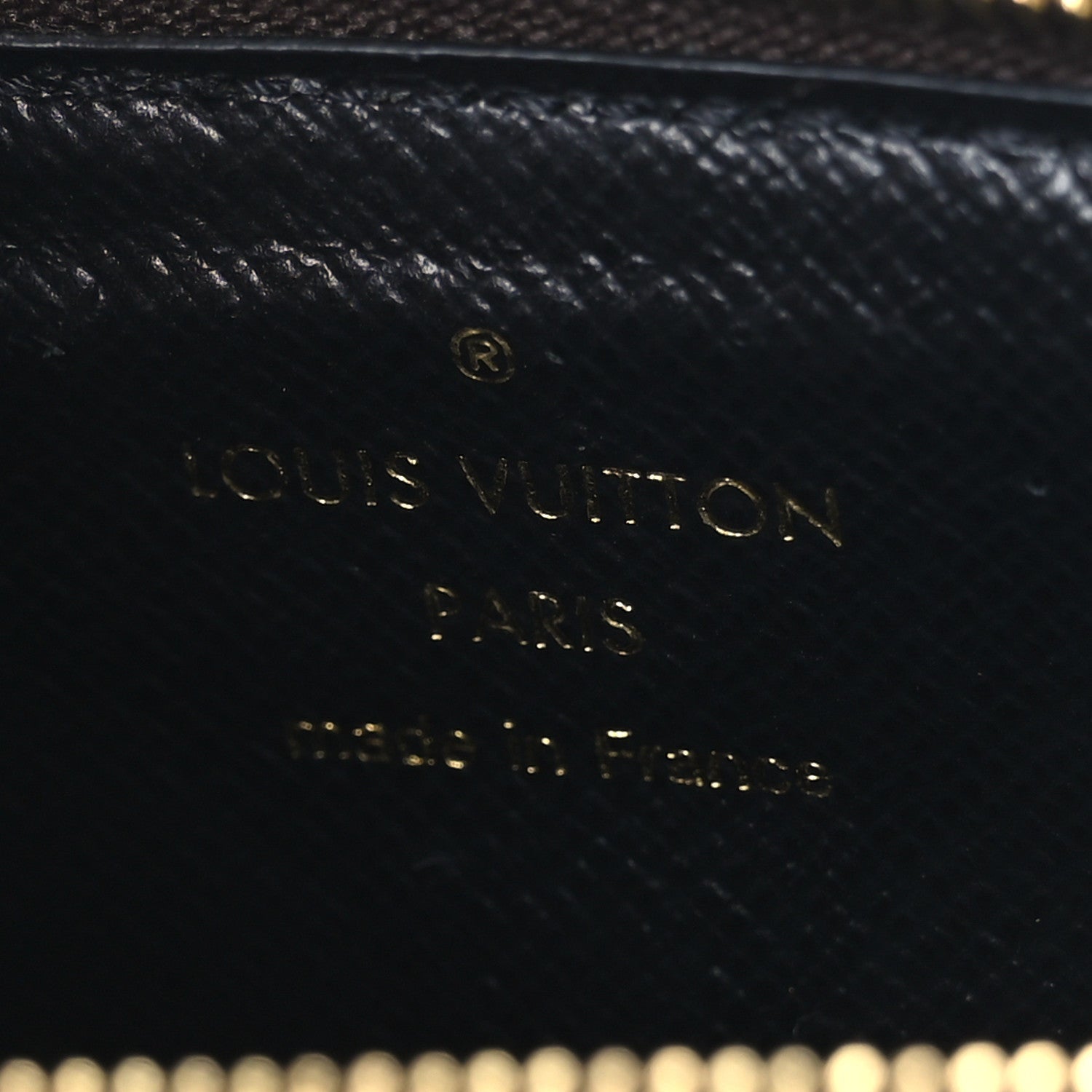 Monogram Recto Verso Card Holder Black