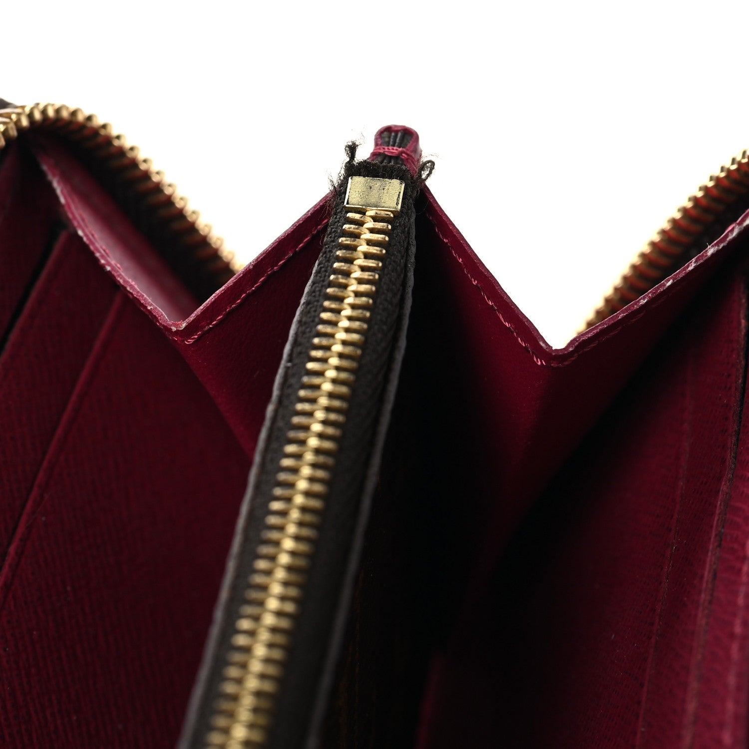 Monogram Clemence Wallet Fuchsia