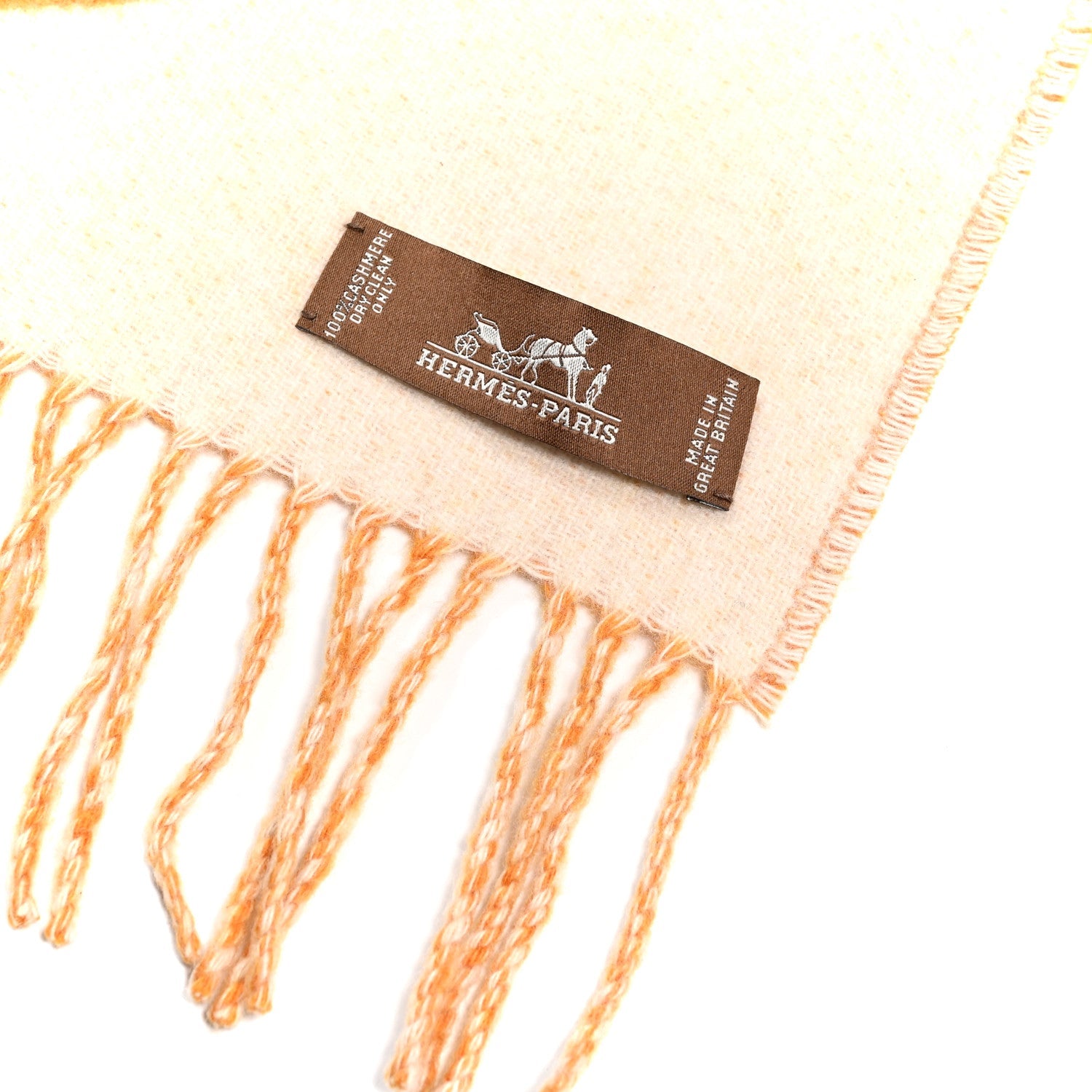 Cashmere Casaque Entrelacs Equestres Muffler