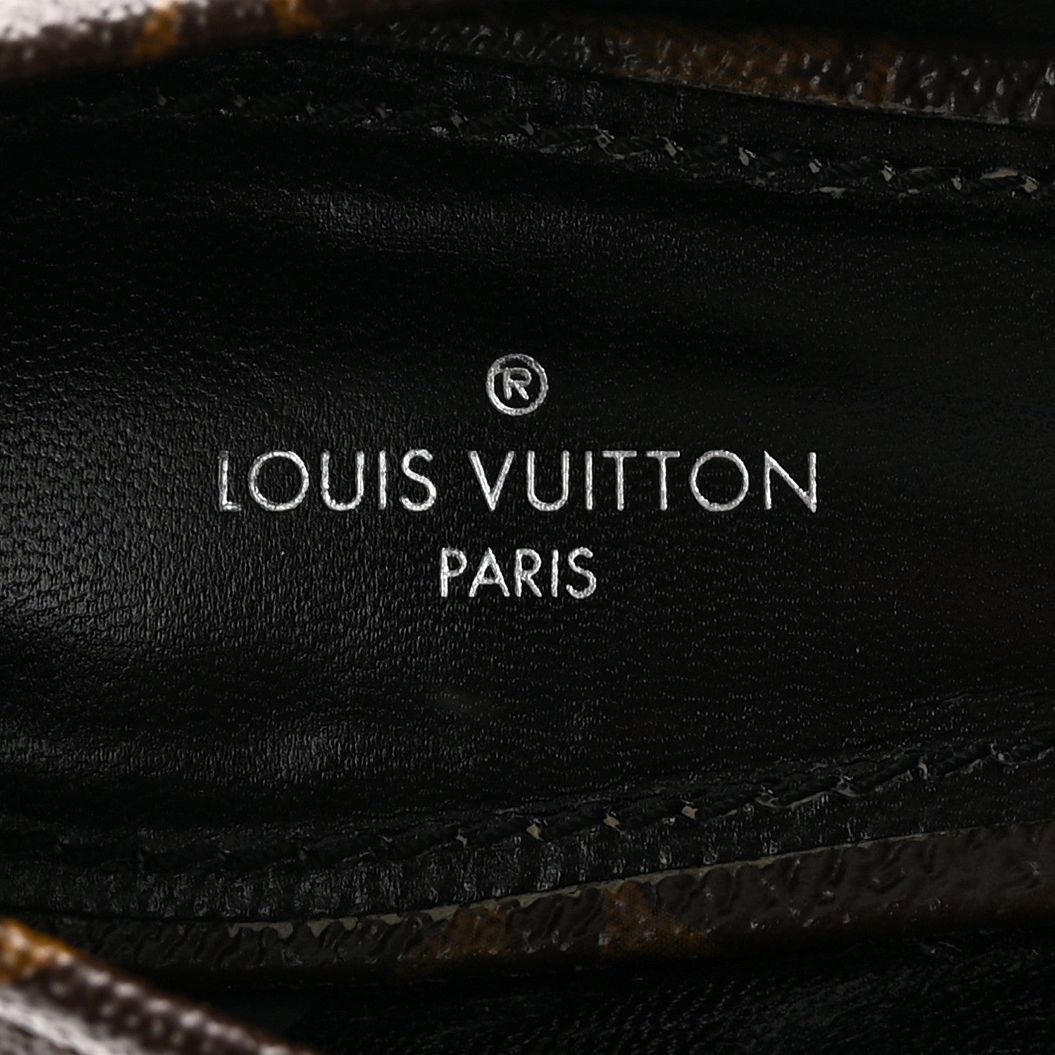 Monogram Upper Case Flat Loafer 38.5