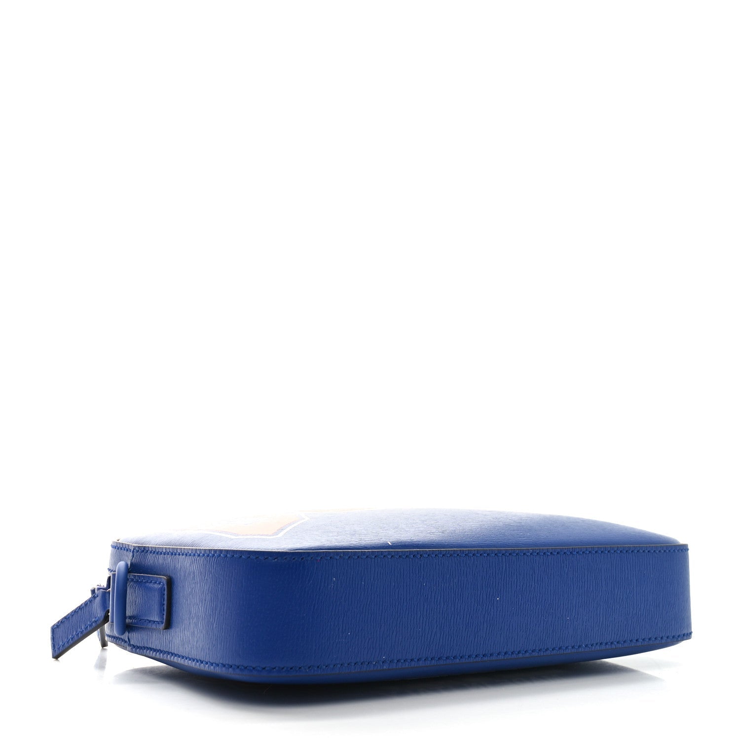 New Shanghai Calfskin Interlocking G Logo Camera Crossbody Bag Cobalt Blue Orange