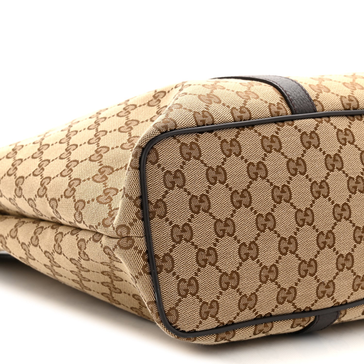 GG Monogram Large Joy Tote Bag Dark Brown