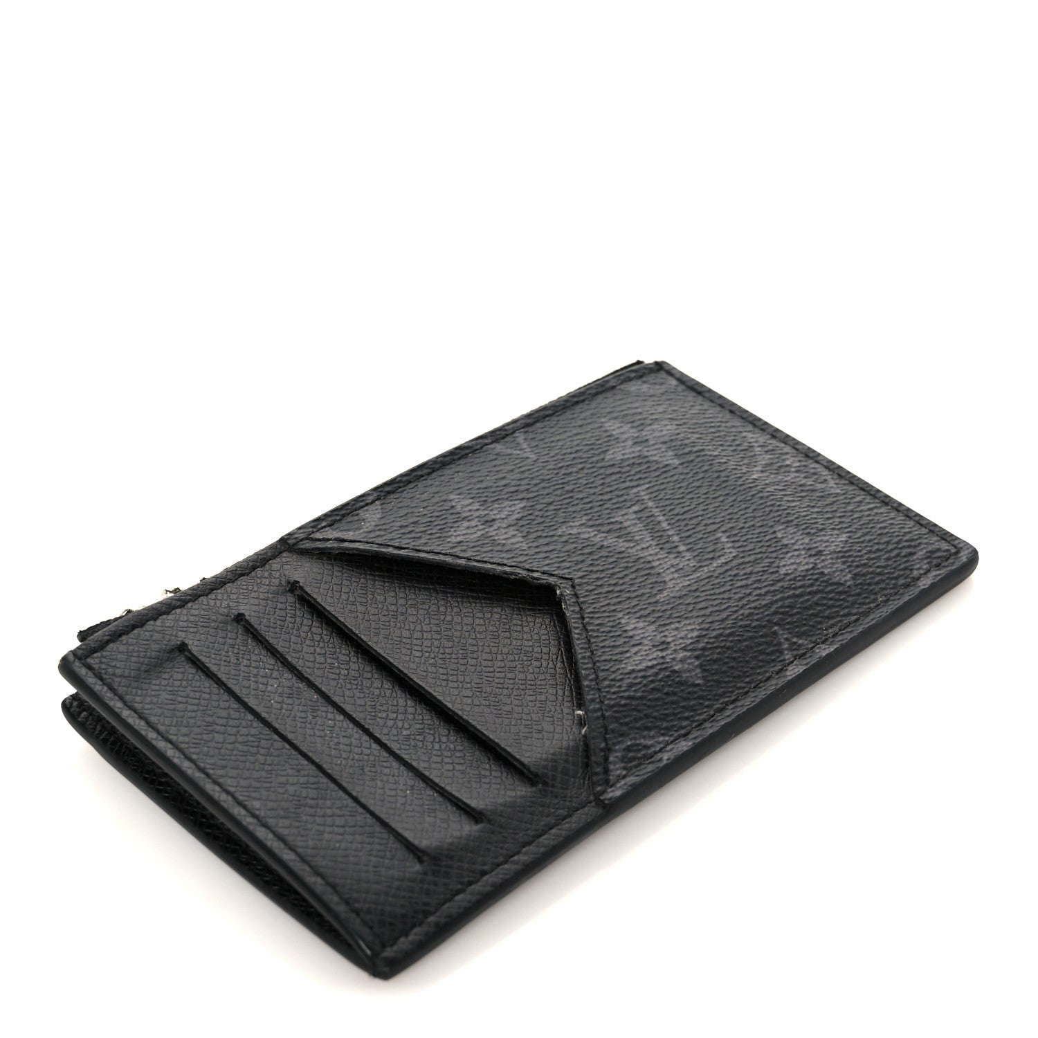 Monogram Eclipse Taiga Coin Card Holder