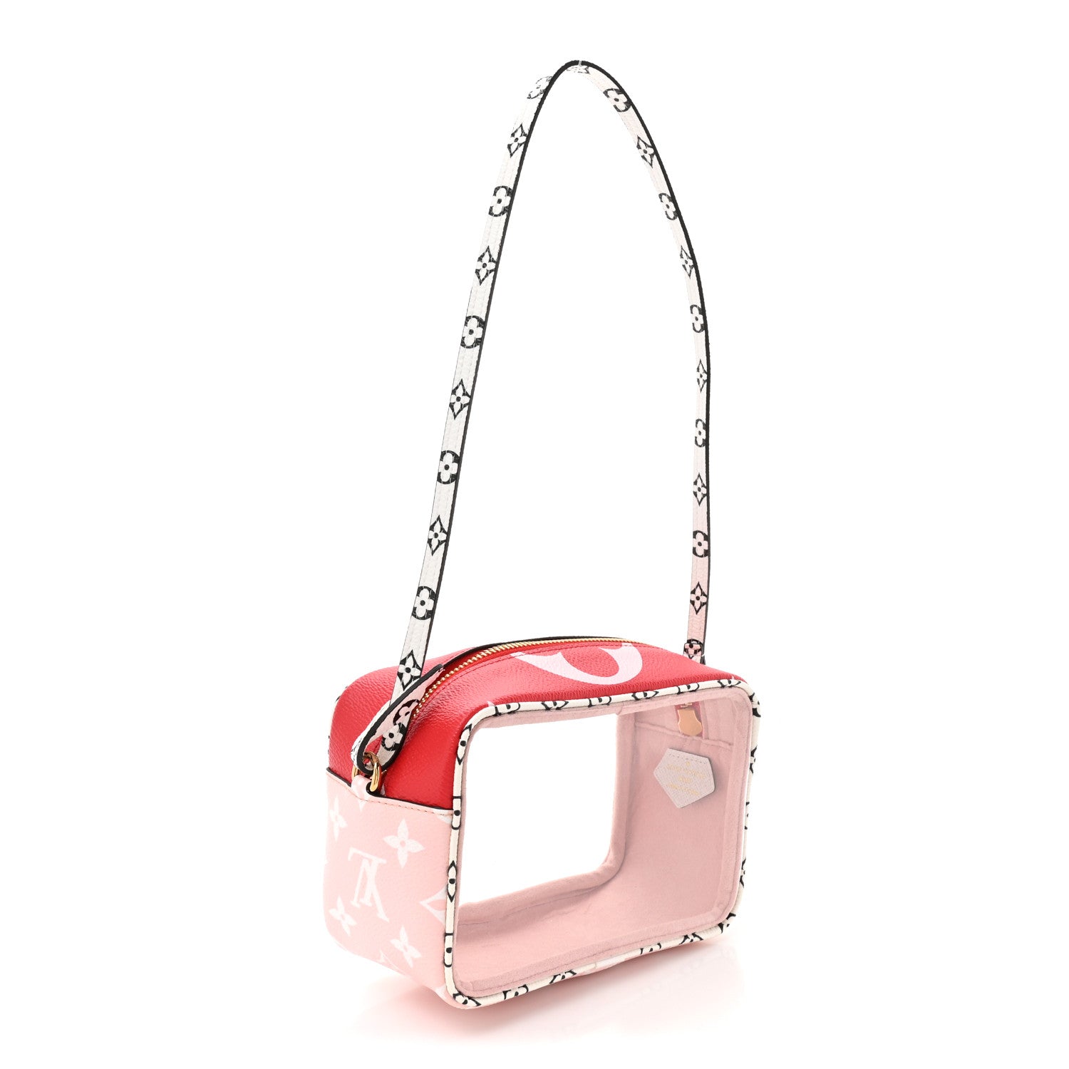 Monogram Giant Beach Pouch Rouge