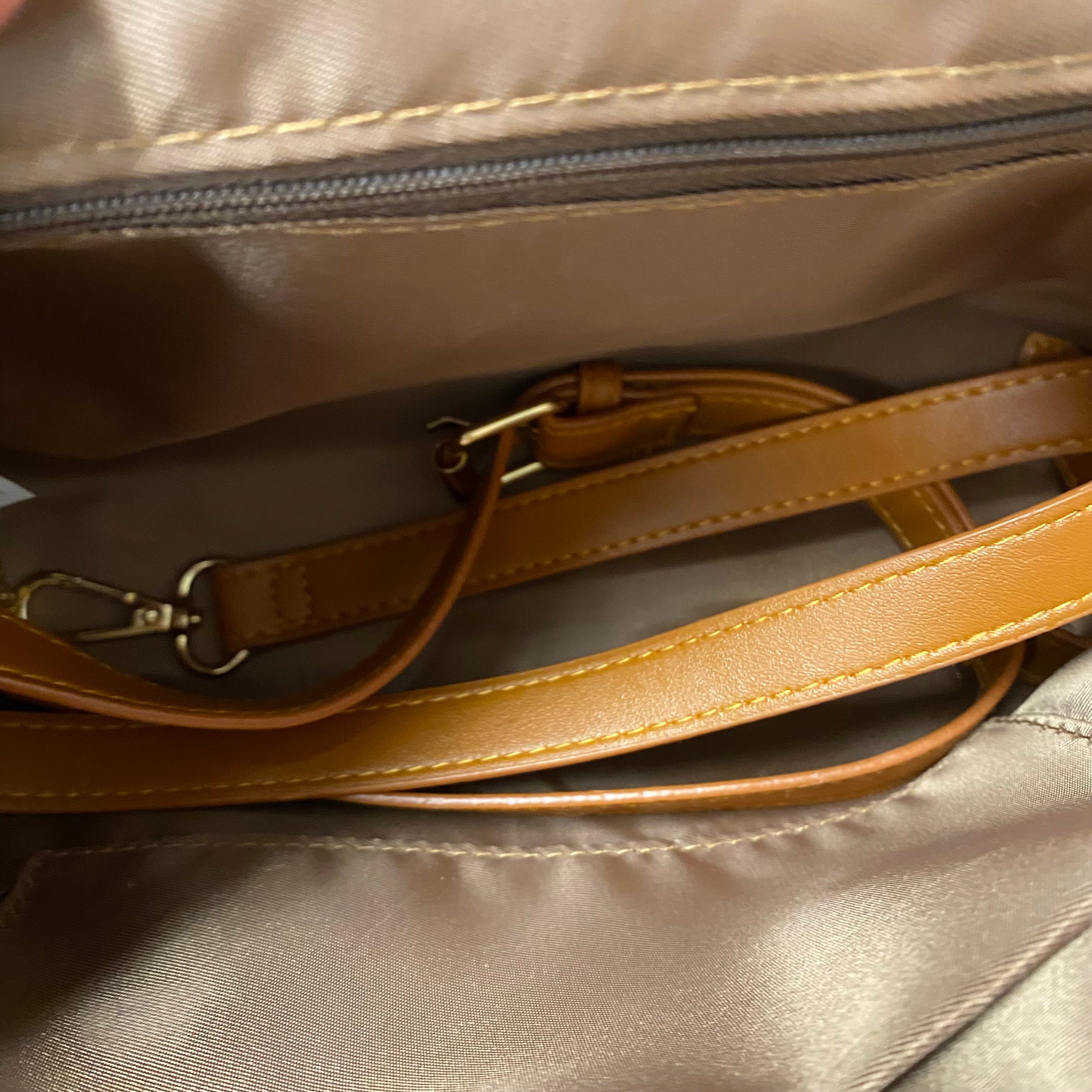 Crossbody  In Brown, Size:Medium