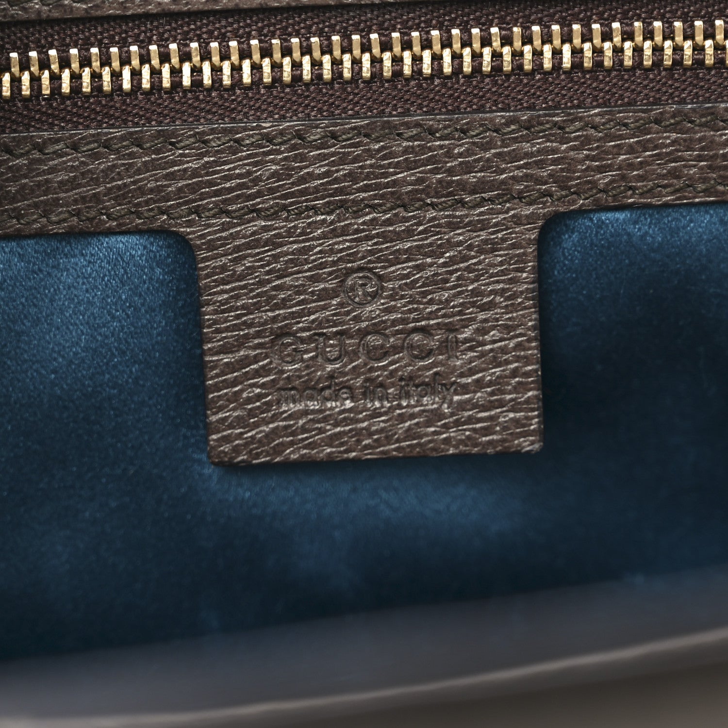 GG Supreme Monogram Web Medium Ophidia Chain Shoulder Bag Brown