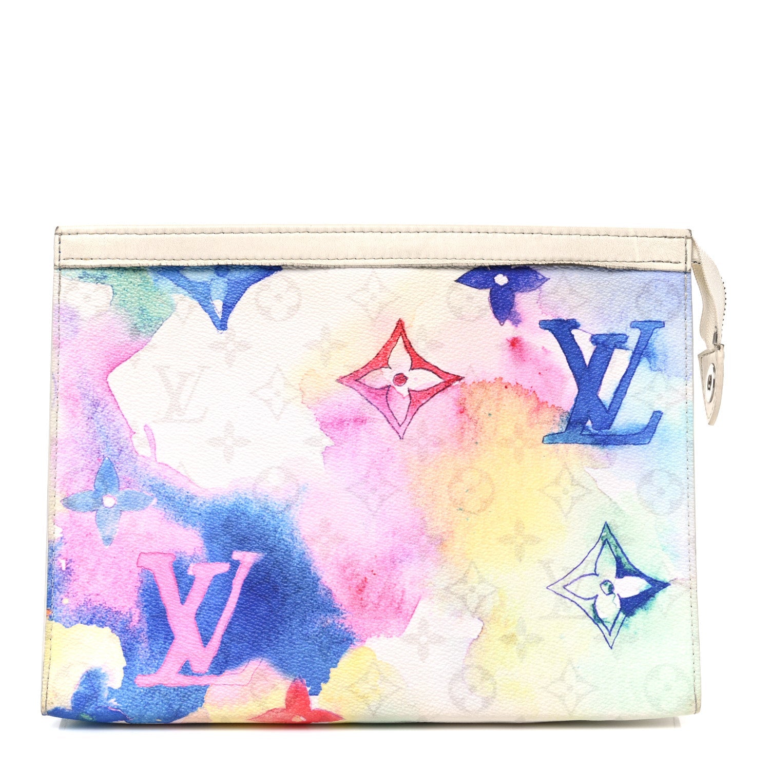 Monogram Watercolor Pochette Voyage MM Multicolor