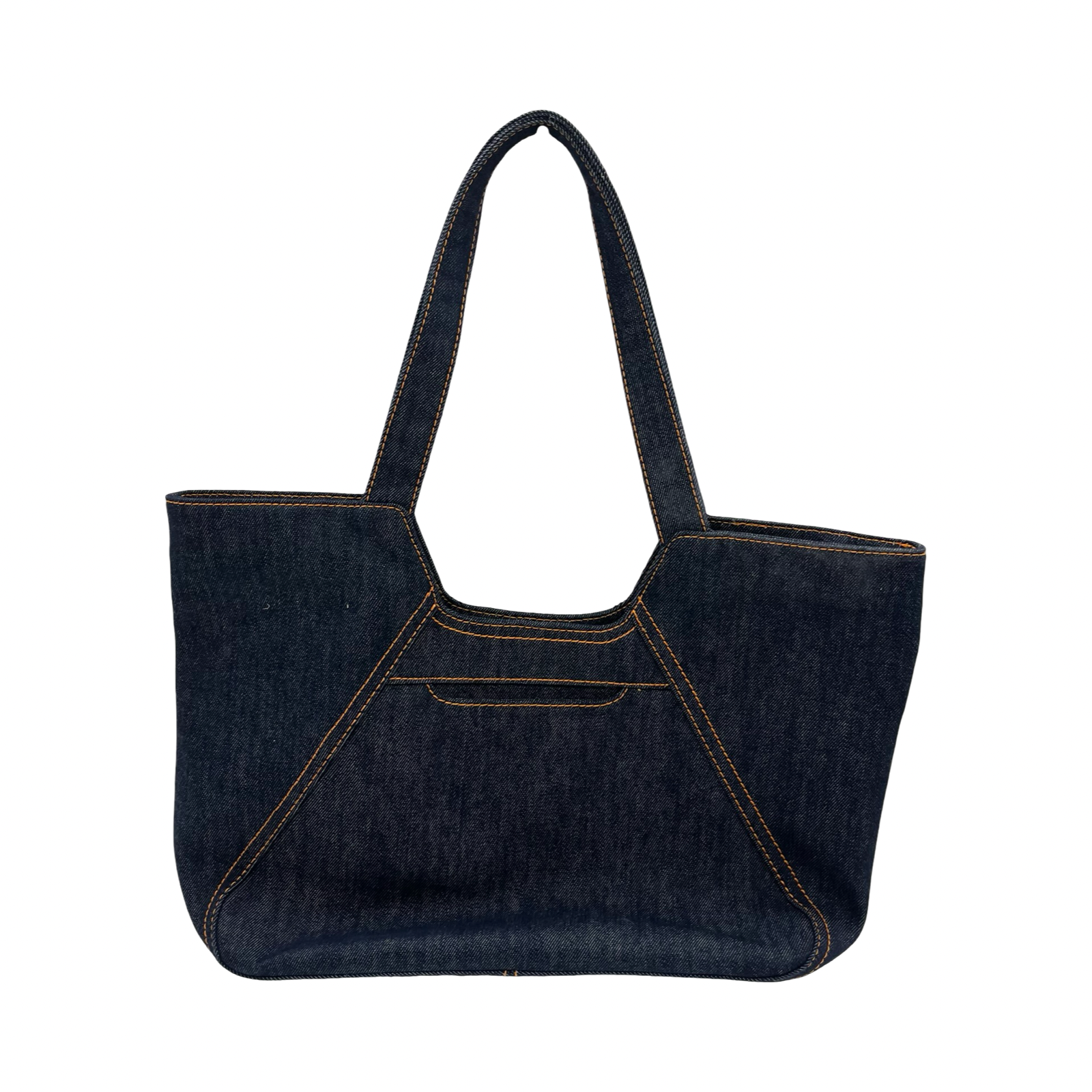 Handbag By Hobo Intl In Blue Denim, Size:Medium