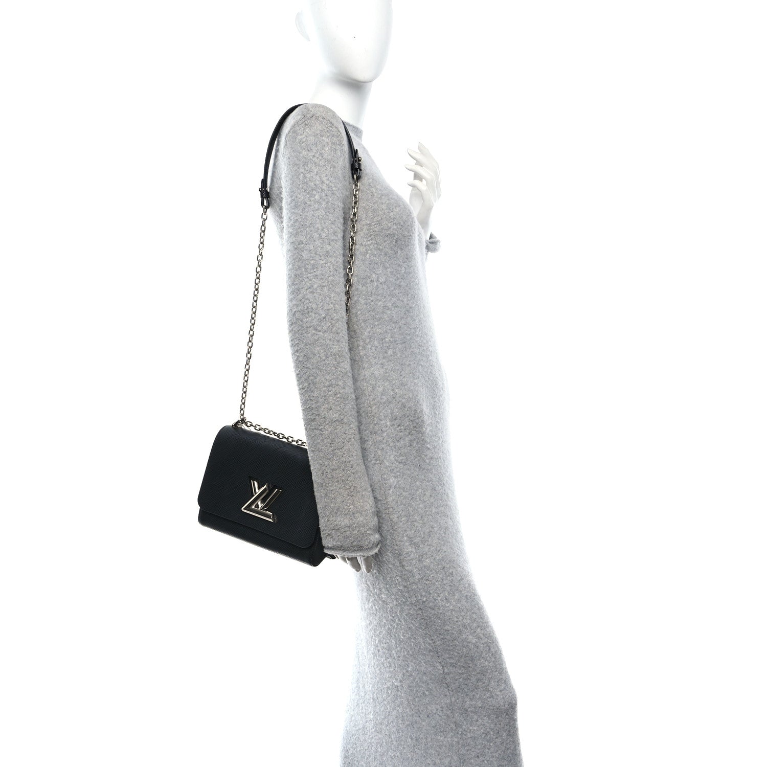 Epi Twist Shoulder Bag PM Black