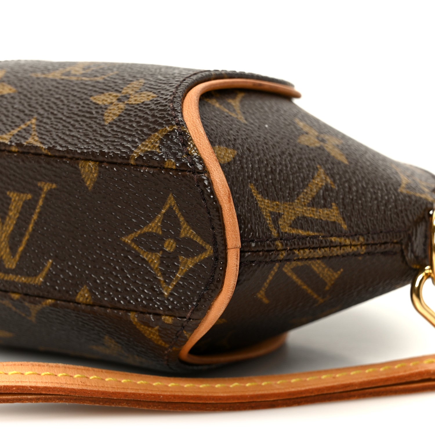 Monogram Mini Ellipse Wristlet Clutch
