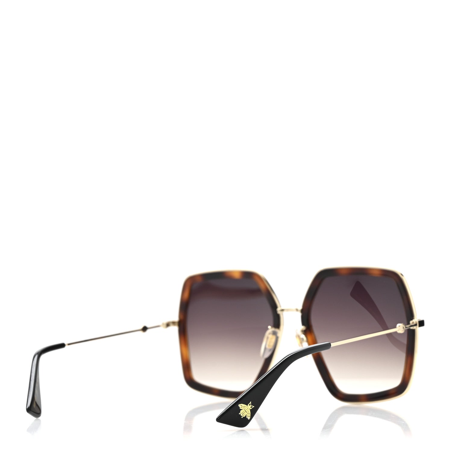 Acetate Oversize Square Frame GG0106S Sunglasses Tortoise