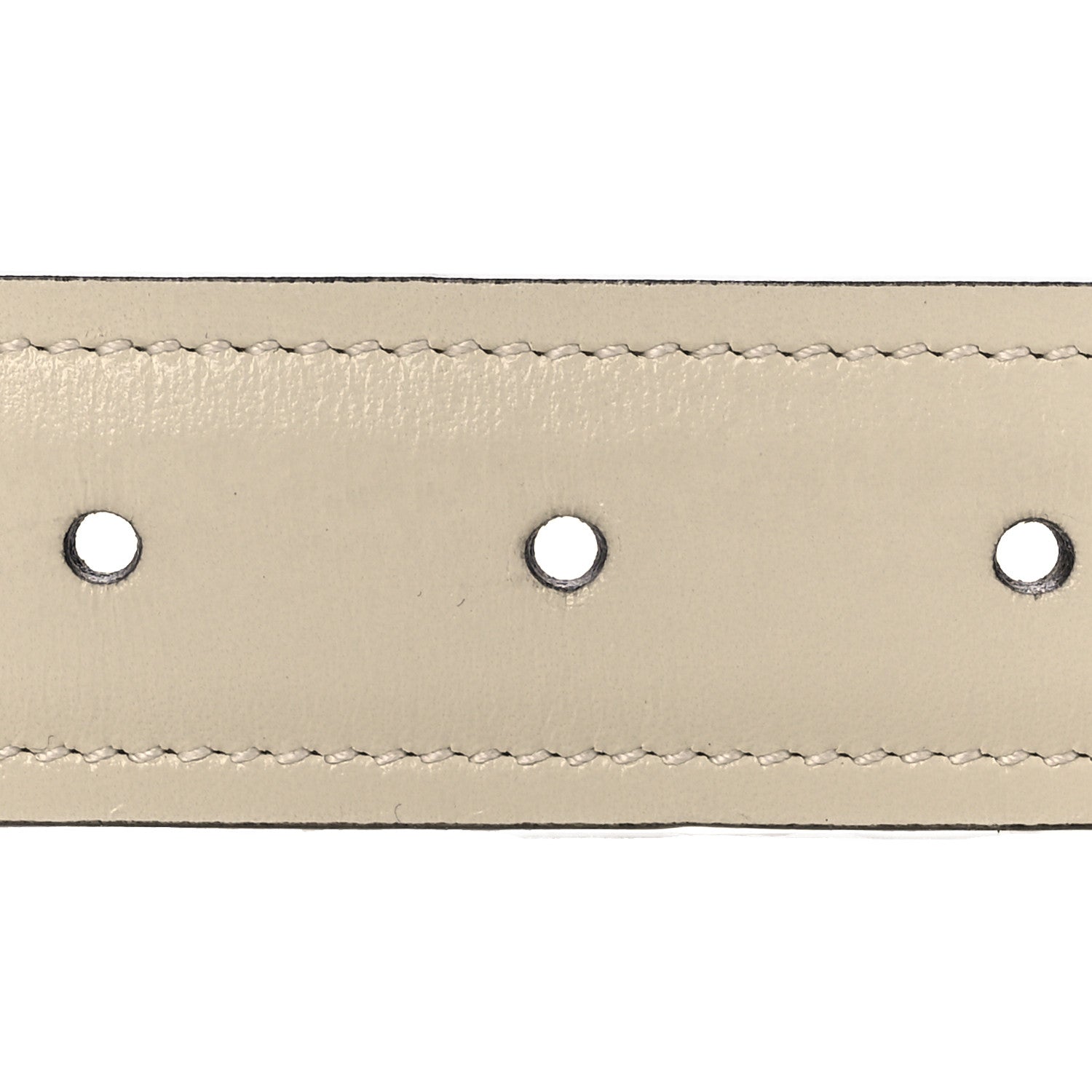Ciny Lux Calfskin Blondie 30mm Belt 70 28 Mystic White