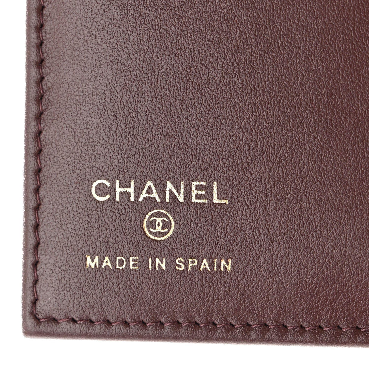 Caviar Quilted Passport Holder Black