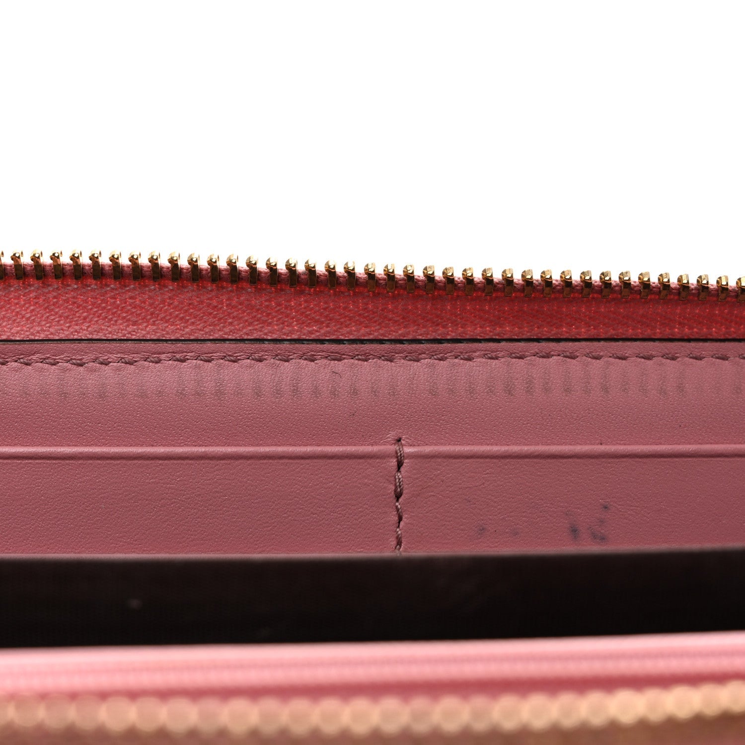 Guccissima Icon Zip Around Wallet Carmine Rose