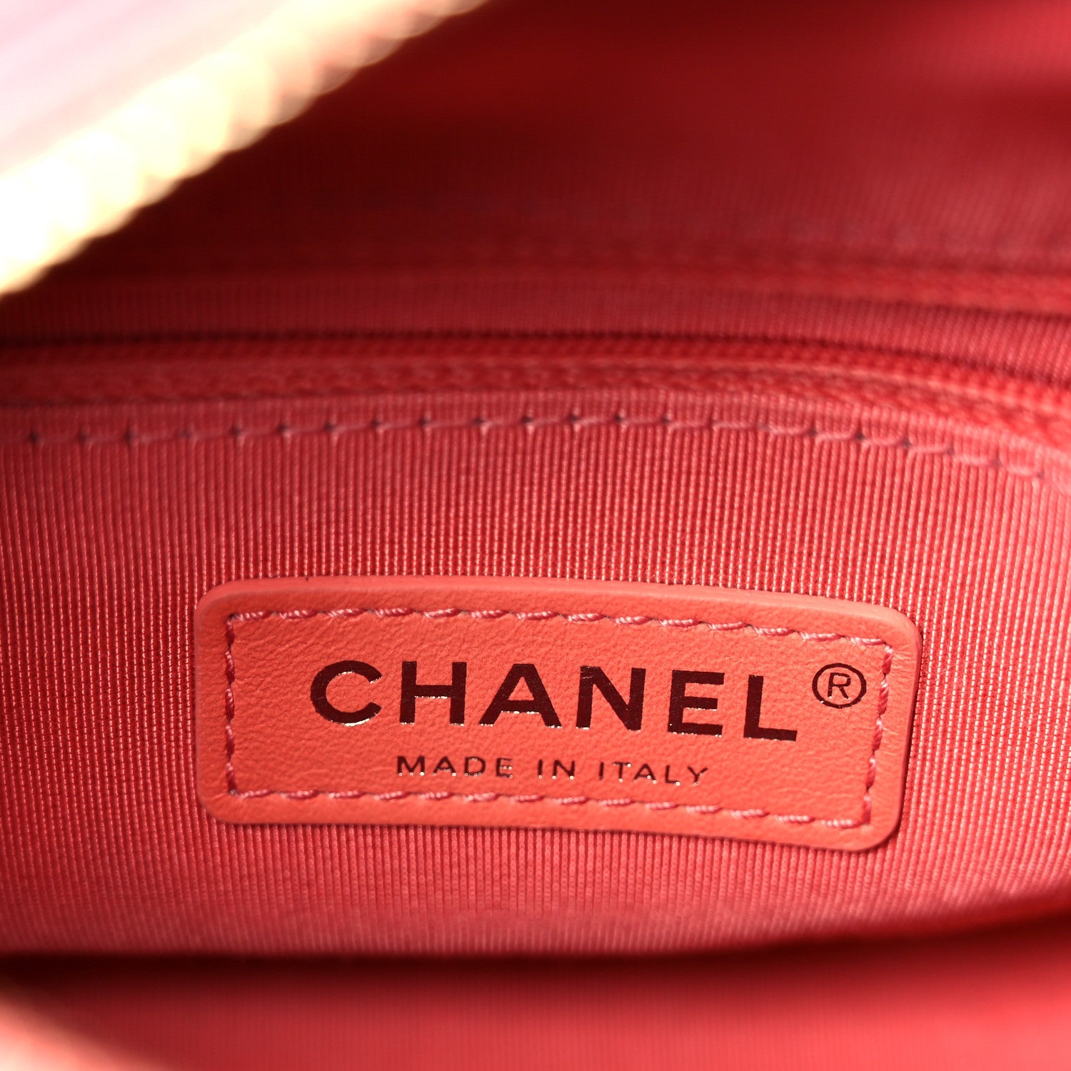 Aged Calfskin Quilted Small Gabrielle Hobo Pink