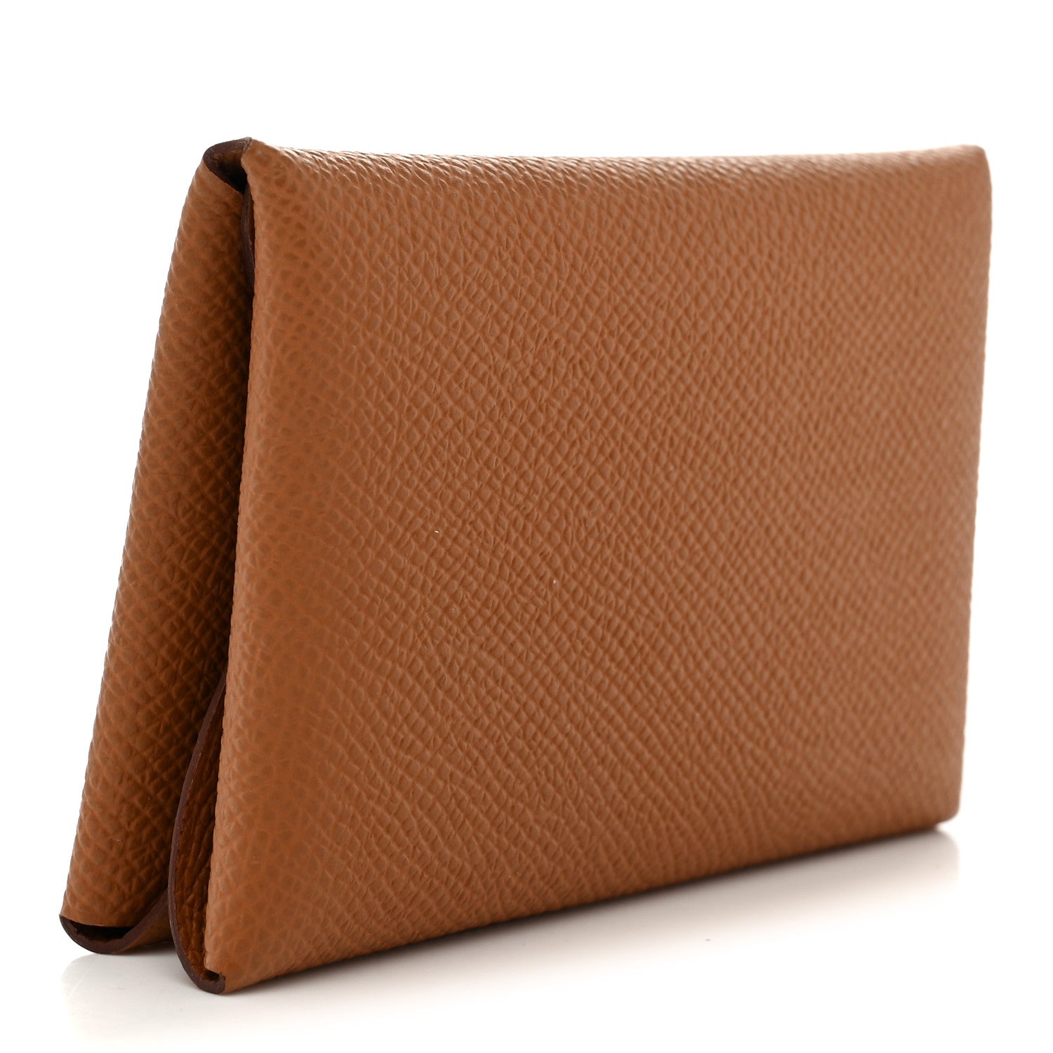 Epsom Calvi Duo Card Case Gold