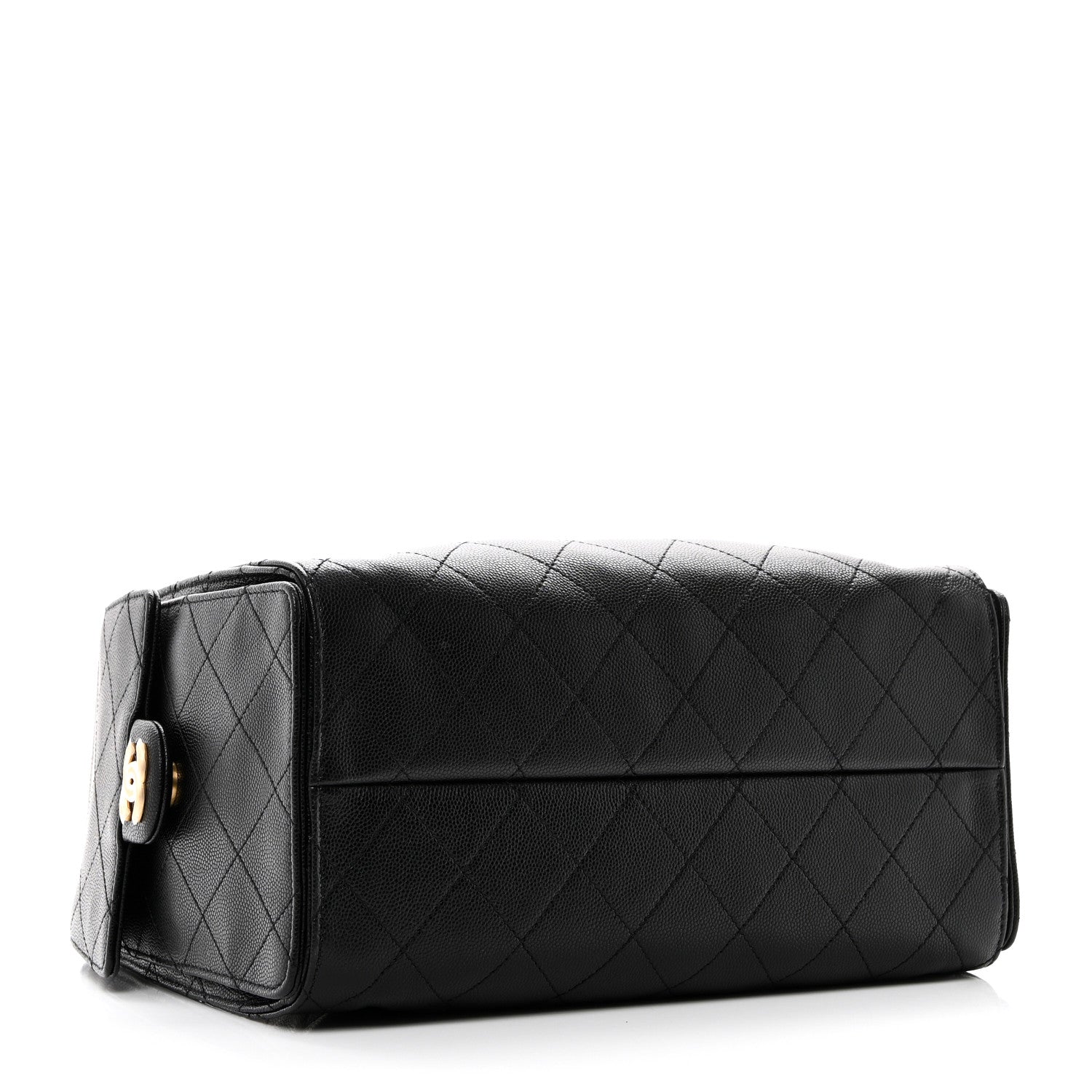 Caviar Quilted Small Chanel 25 Handbag Black