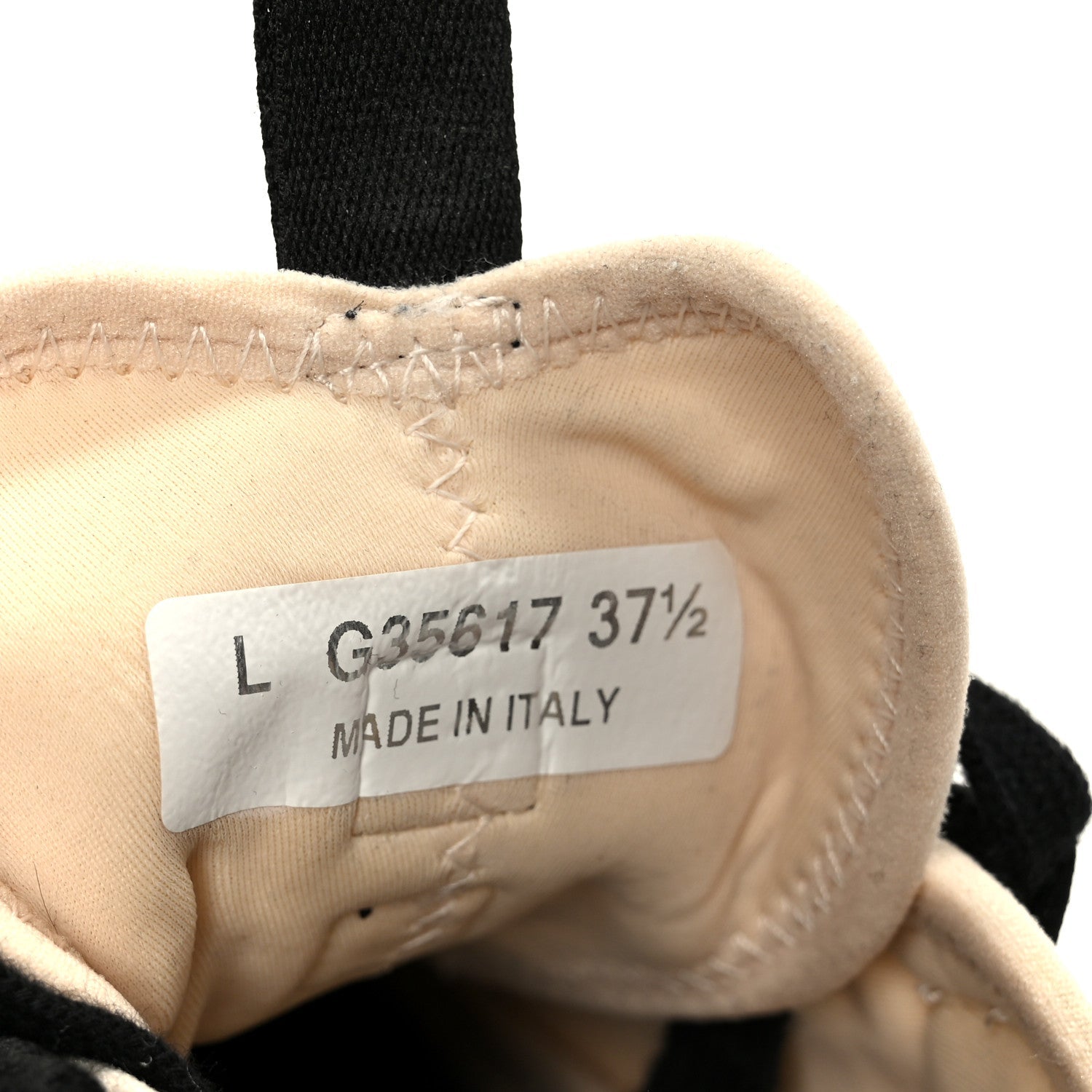 Velvet Calfskin Mixed Fibers CC Sneakers 37.5 Beige