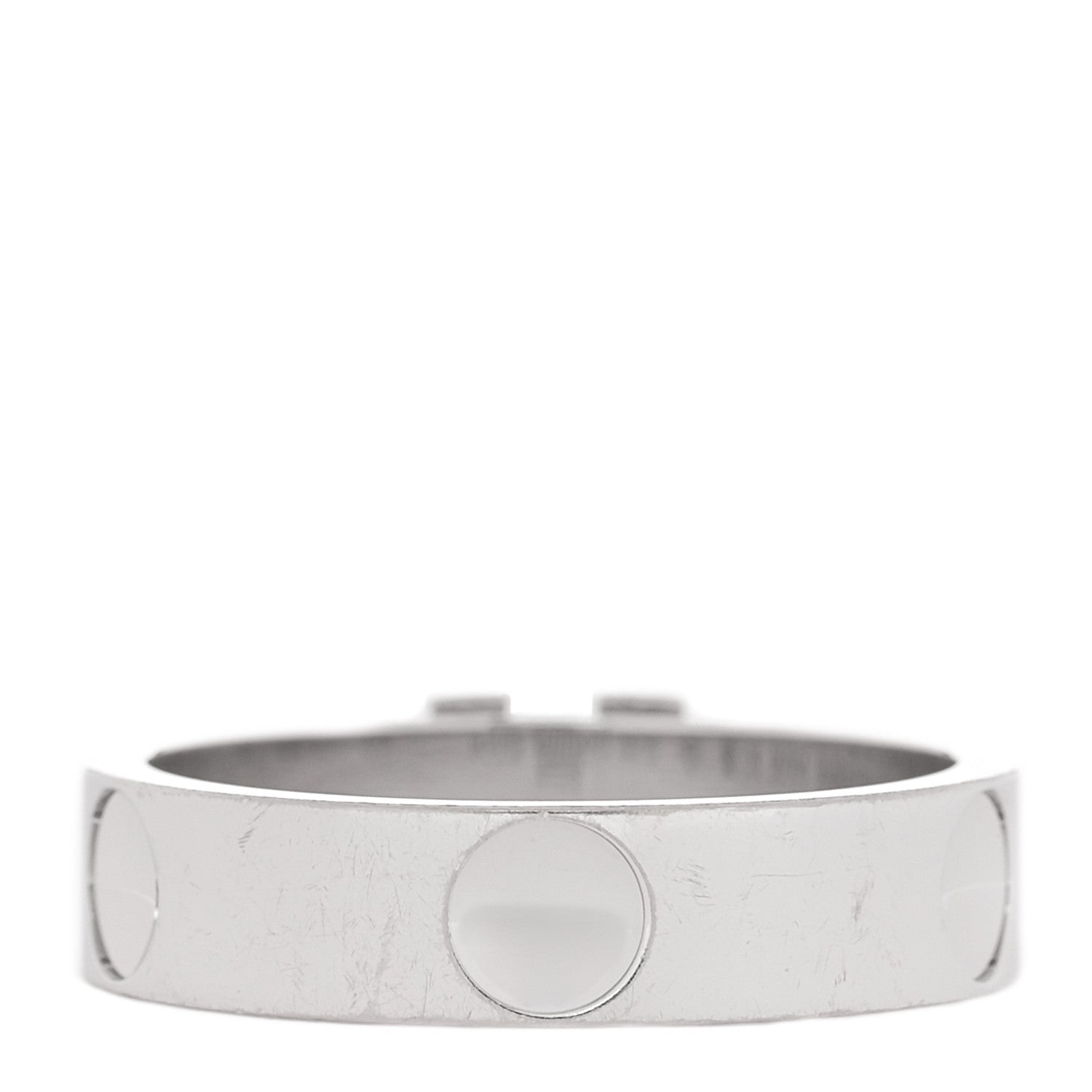 18K White Gold Empreinte LV Ring 58 8.5