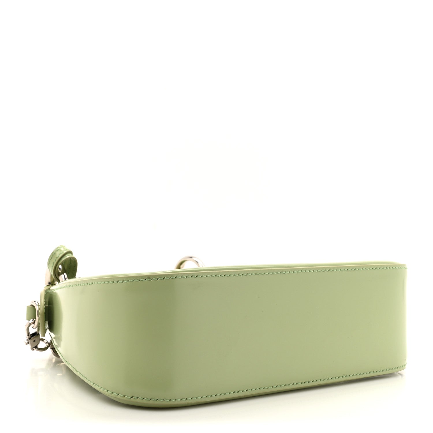 Master Lux Calfskin Horsebit Chain Shoulder Bag Sage Leaf