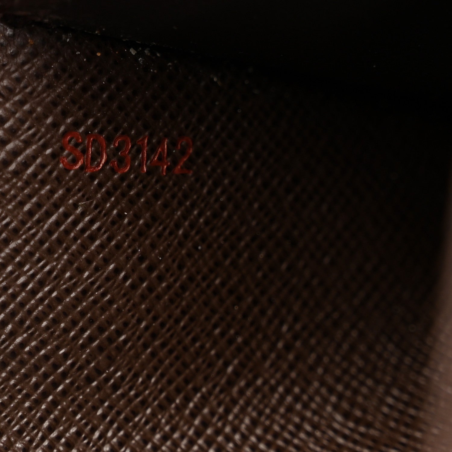 Damier Ebene Sarah Wallet