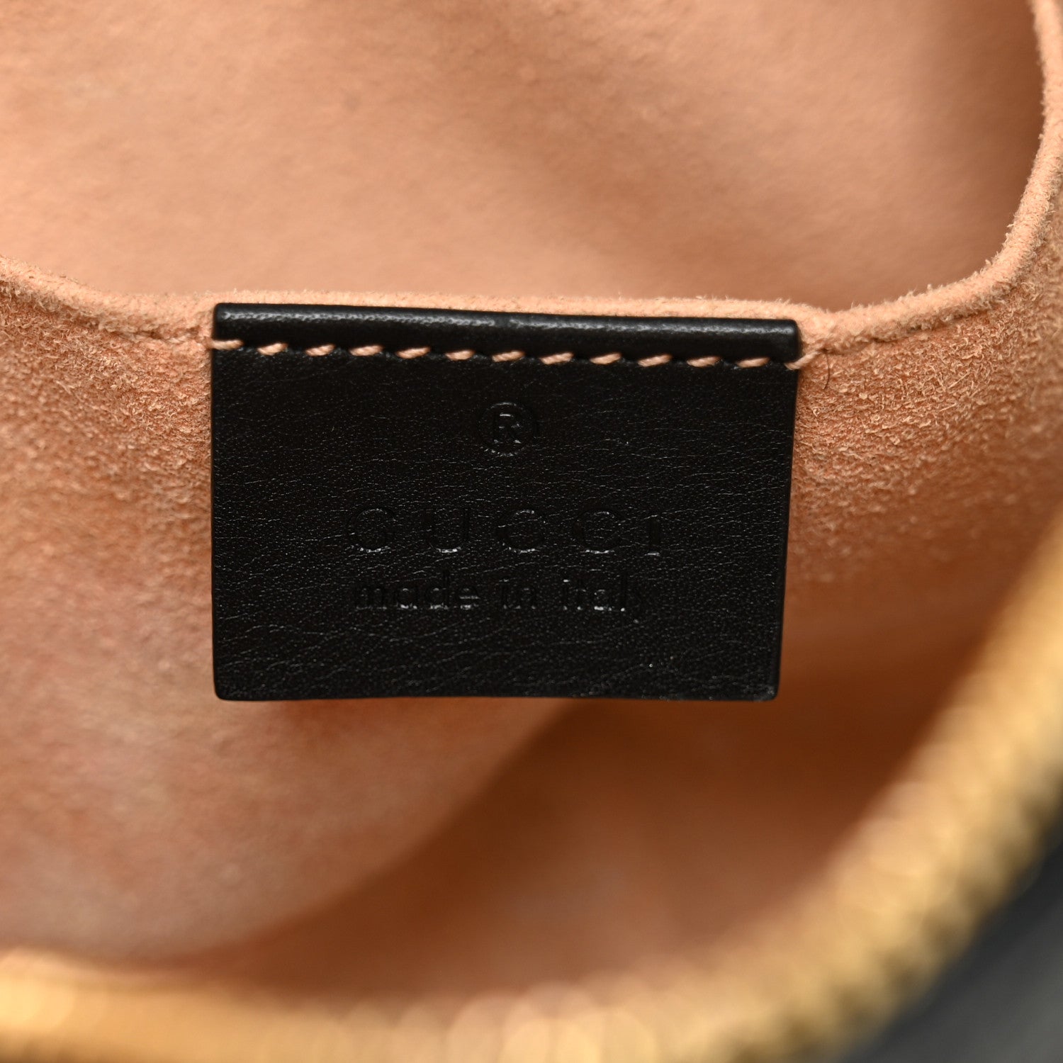 Suede Small Ophidia Belt Bag 85 34 Black