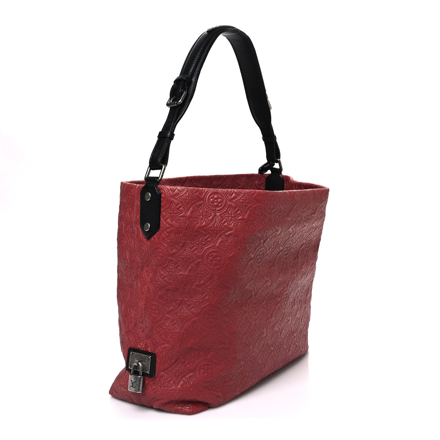 Monogram Lambskin Antheia Hobo PM Framboise