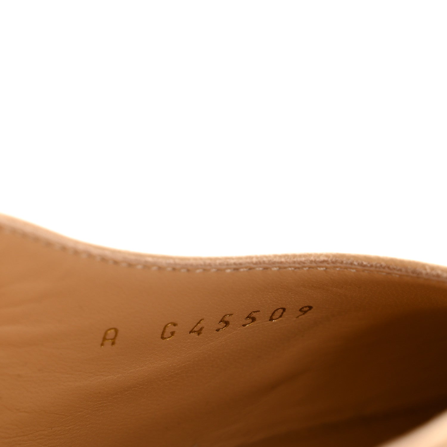 Goatskin Grosgrain Cap Toe CC Slingback Pumps 38.5 Beige Black