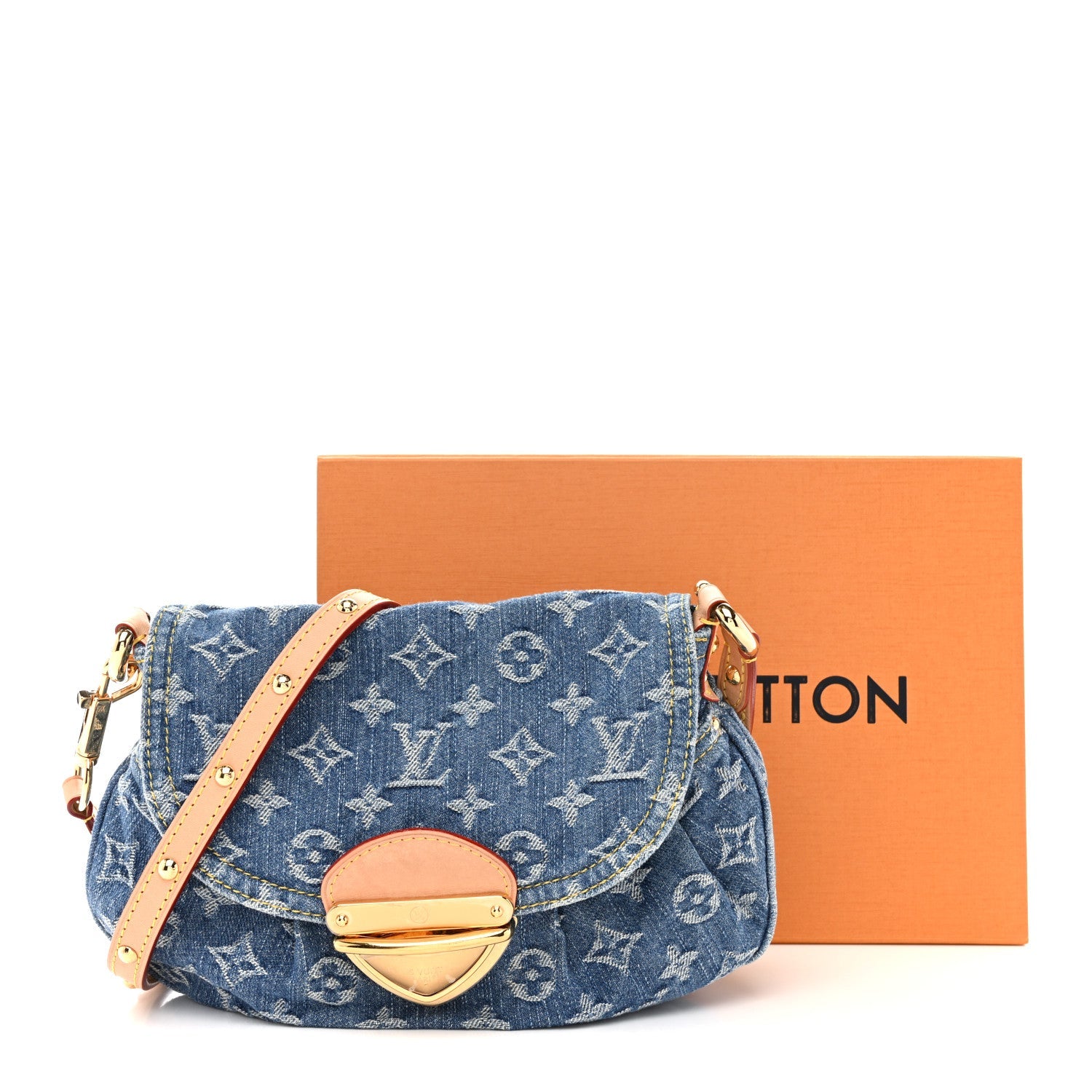 Monogram Denim Sunset Blue