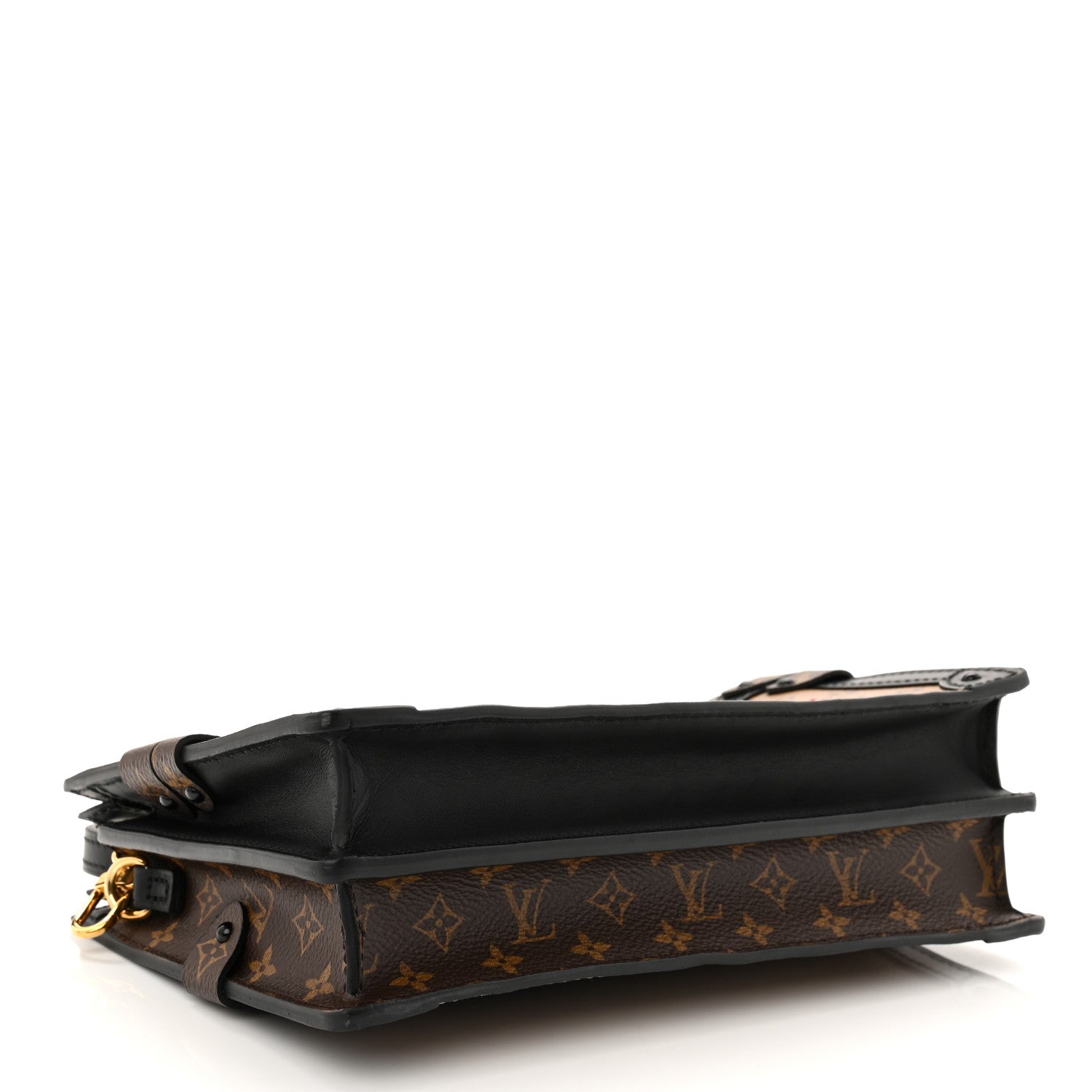 Reverse Monogram Trunk Clutch