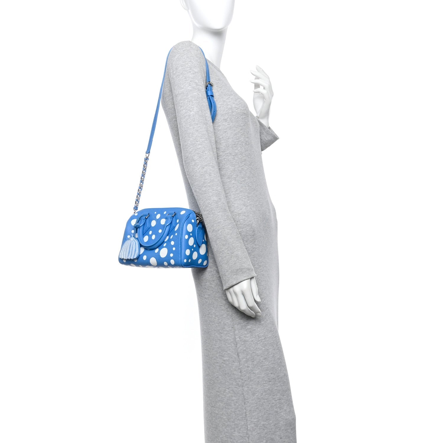 LV X YK Empreinte Speedy Bandouliere 20 Blue White