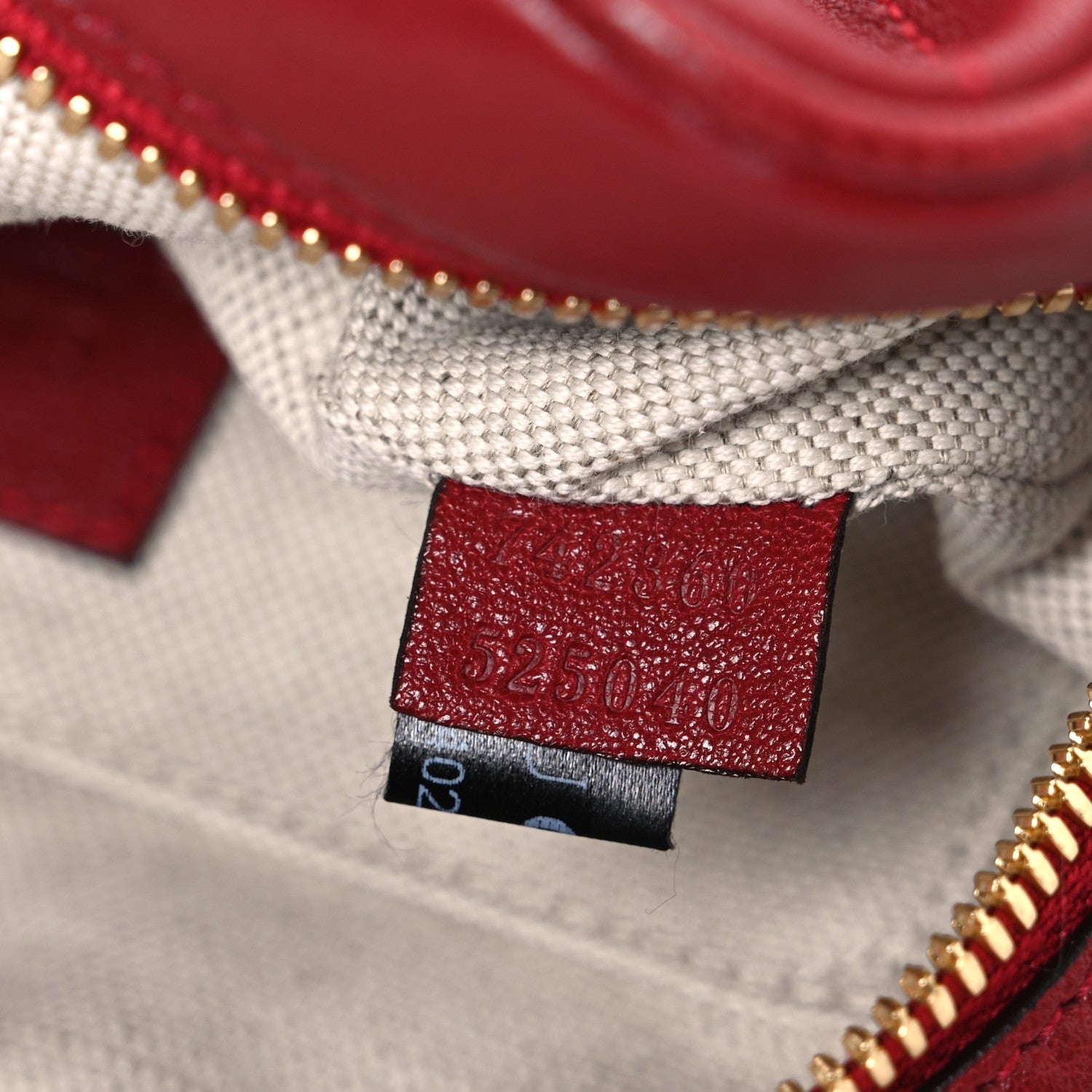 Sakai Be Green Calfskin Diagonal Stitched Small Blondie Shoulder Bag Rosso