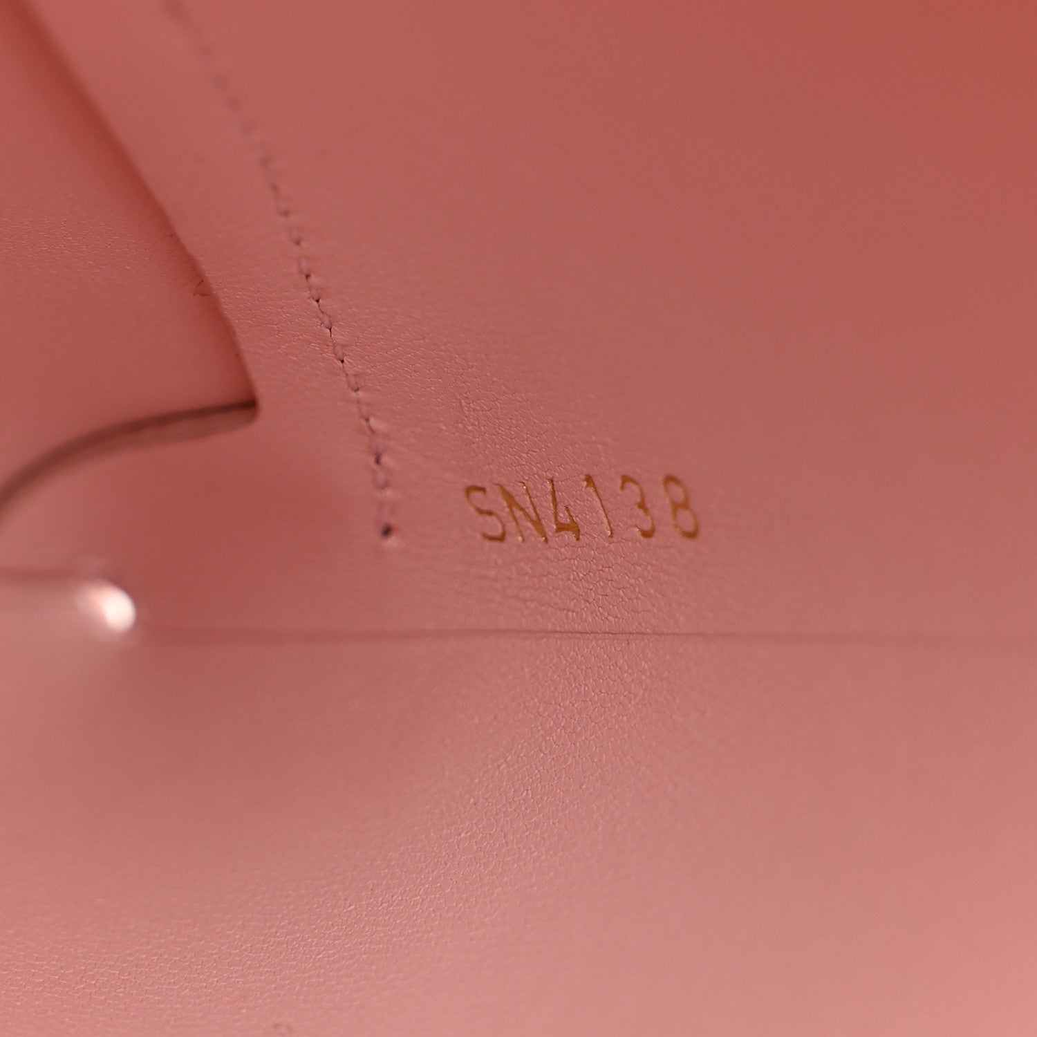 Monogram Large Kirigami Pochette Insert Rose Ballerine