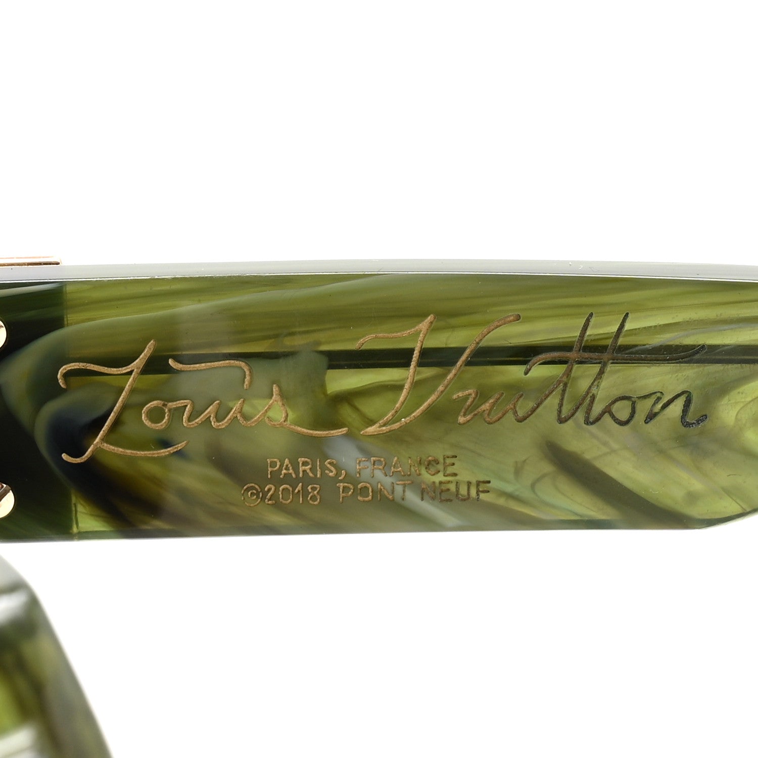 Acetate 1.1 Millionaires Z1167E Sunglasses Green Marble