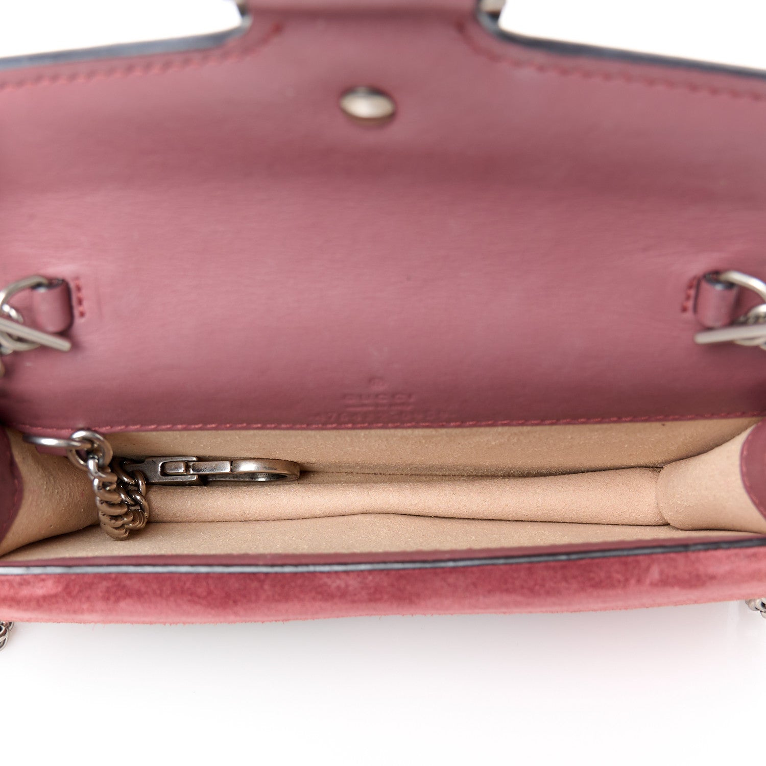 GG Supreme Monogram Blooms Super Mini Dionysus Shoulder Bag Beige Multicolor Dry Rose