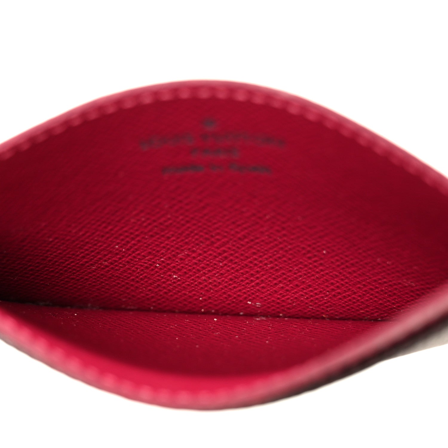 Monogram Card Holder Fuchsia