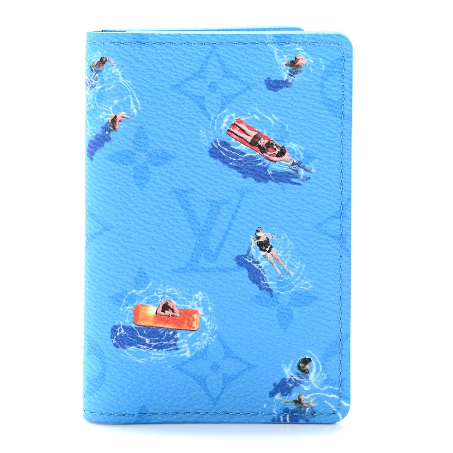 Monogram Sports Pocket Organizer Pool Blue