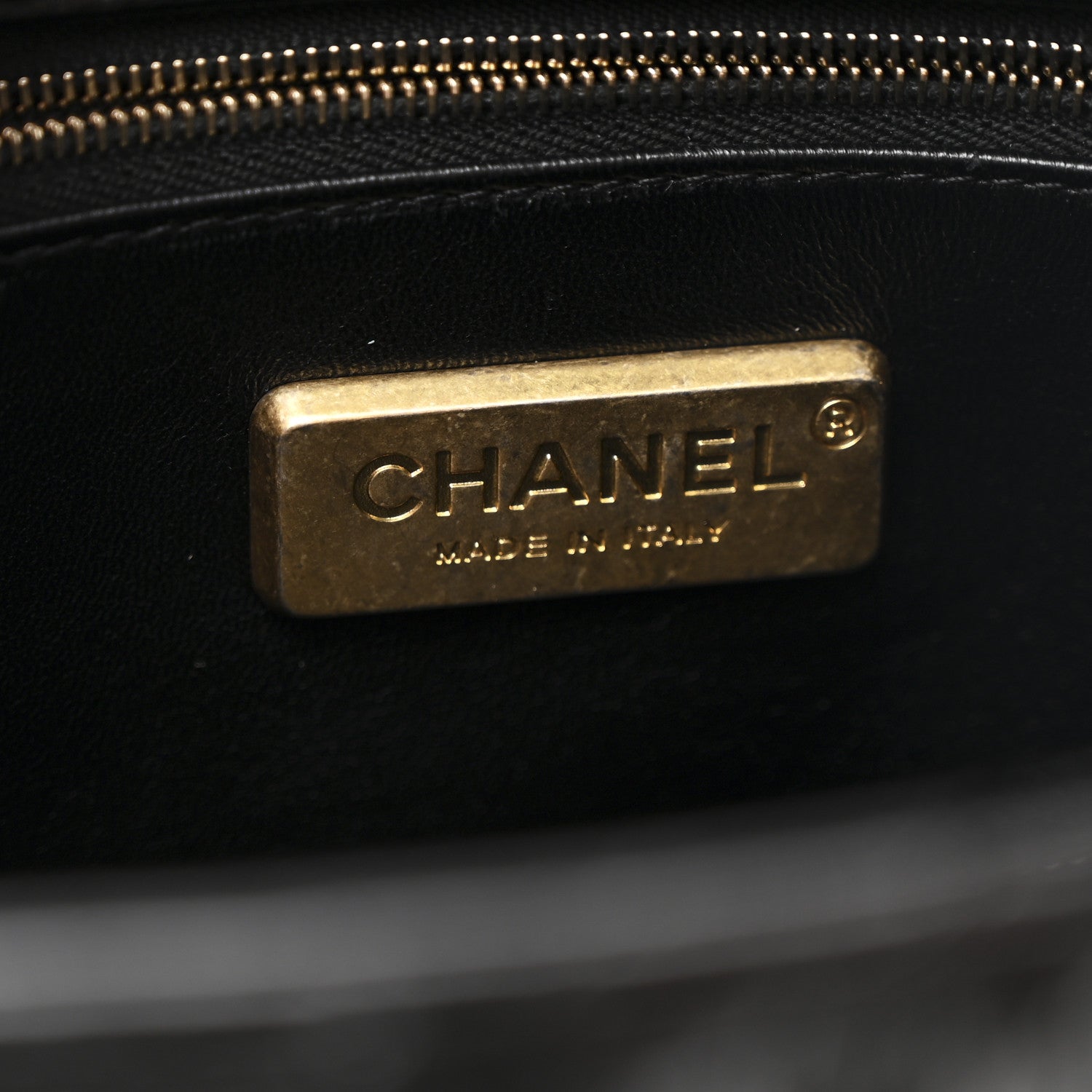 Snakeskin Small Coco Handle Flap Black