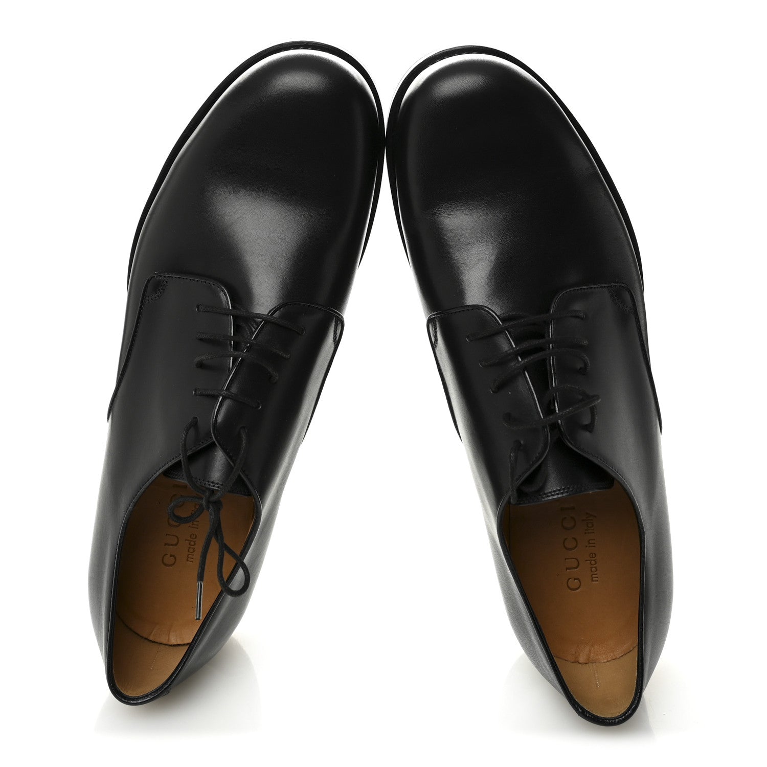 Knight Calfskin Mens Oxford Loafers 8.5 Black