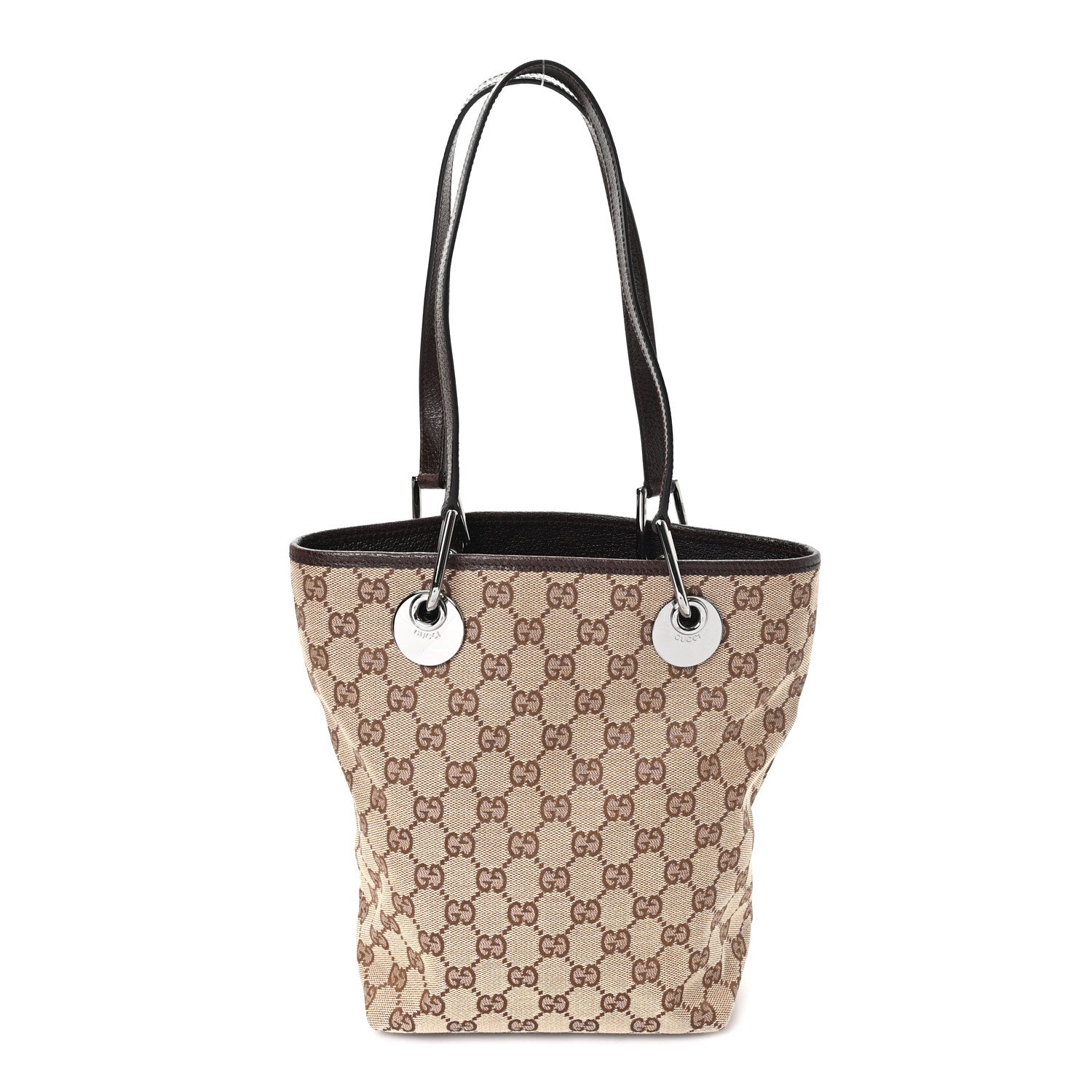 Monogram Small Eclipse Tote Brown