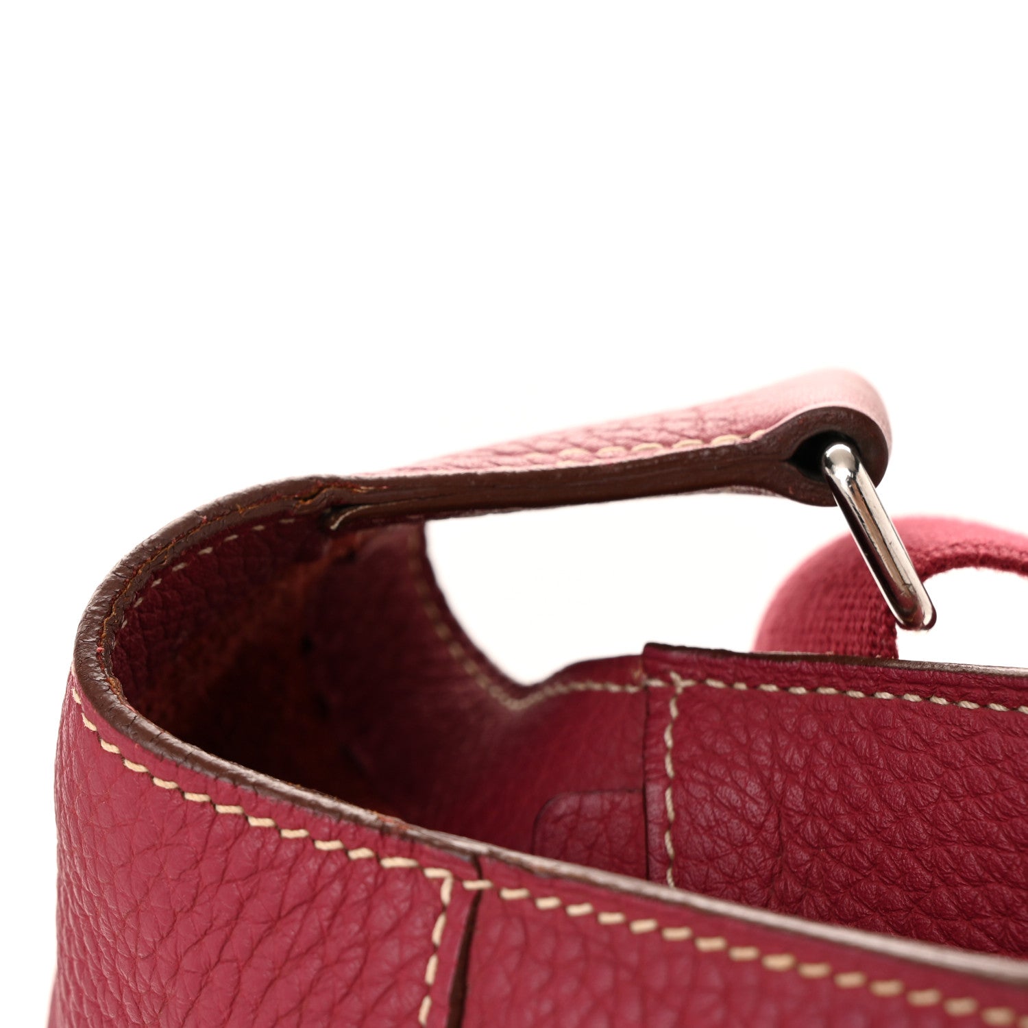 Taurillon Clemence Sac Good News GM Rubis