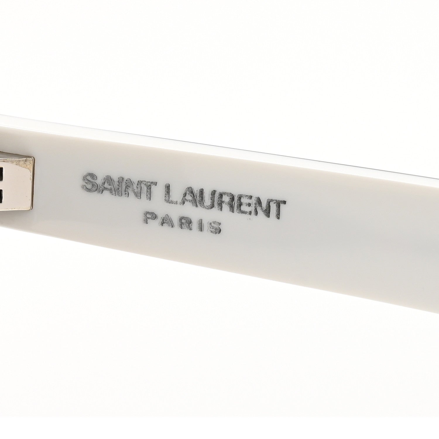 Acetate Over Sunglasses SL 51 White