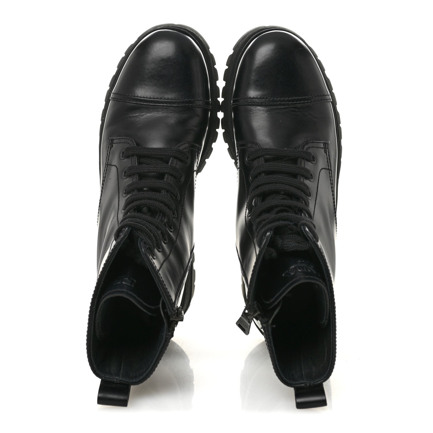 Spazzolato Chocolate 50mm Combat Boots 36.5 Black