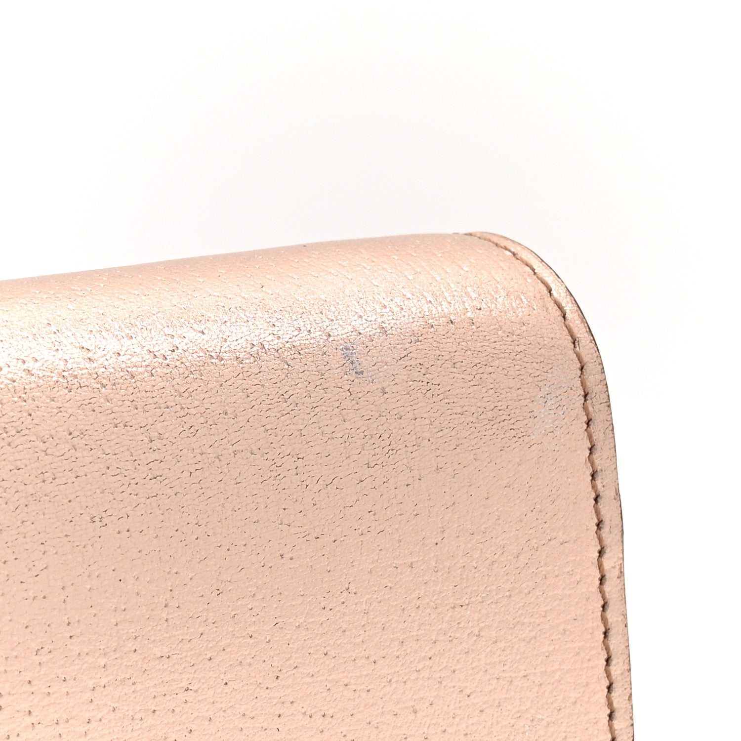 Metallic Calfskin Super Mini Dionysus Shoulder Bag Rose Gold