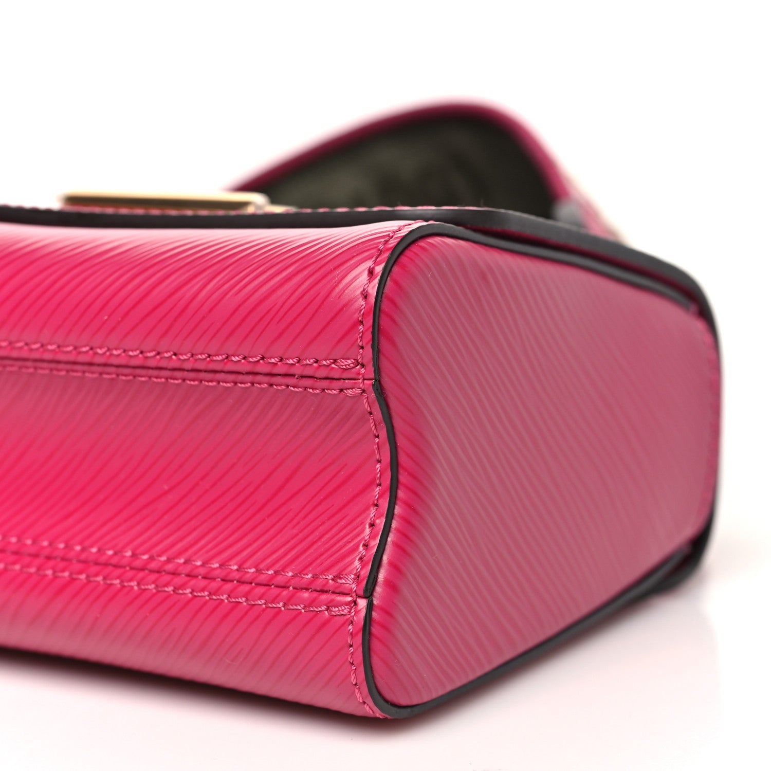 Epi Twist Shoulder Bag Mini Agathe Rose Pink