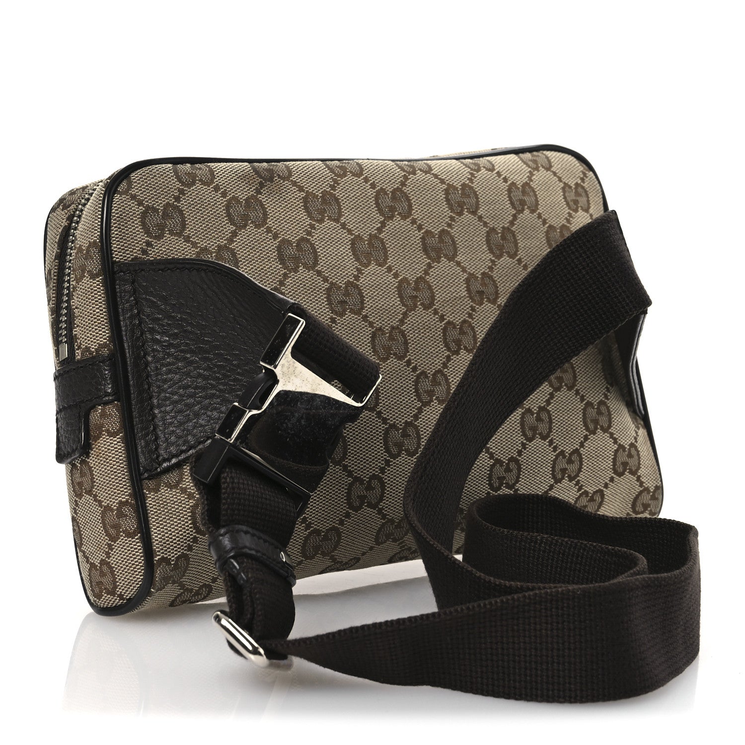 Monogram Belt Bag Dark Brown