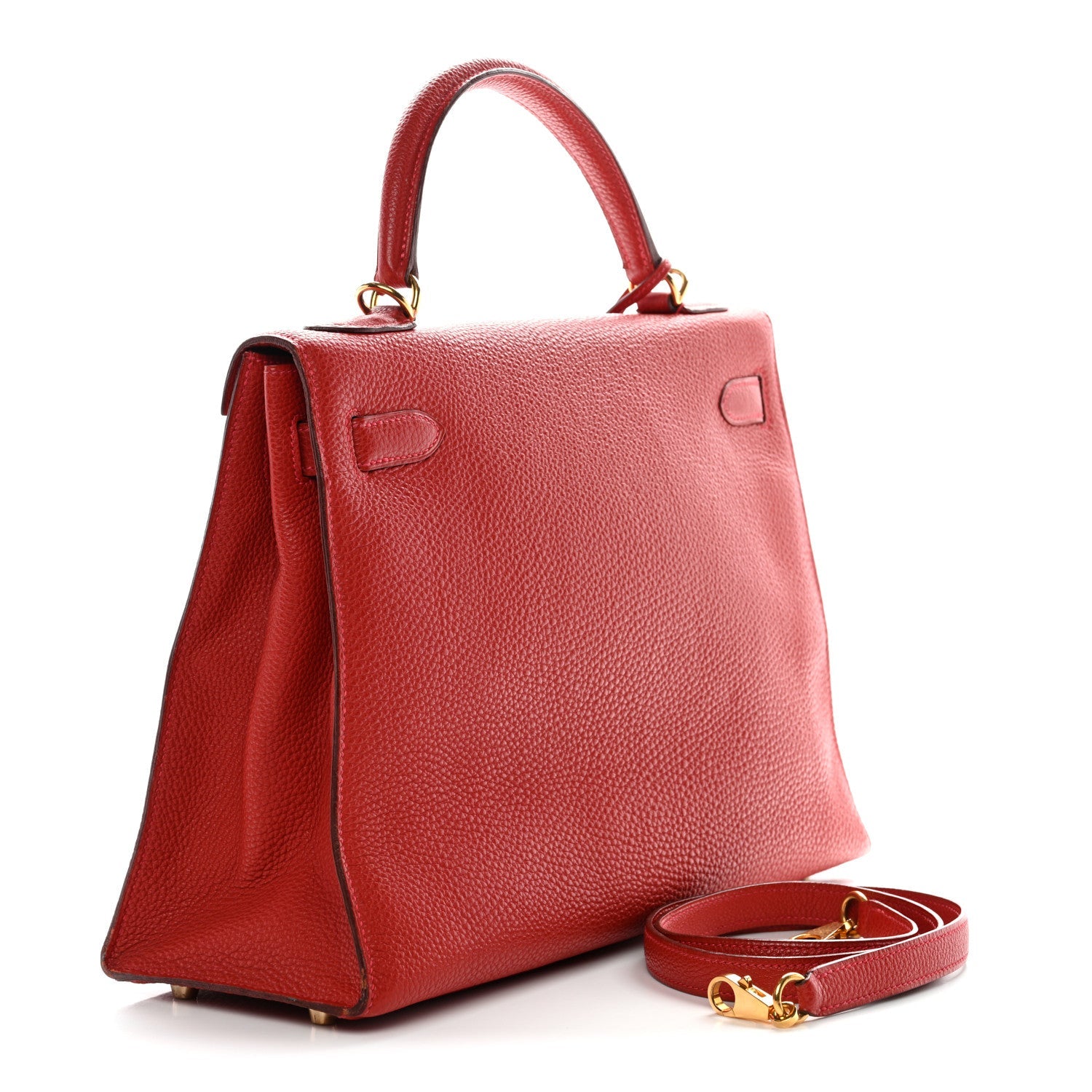Togo Kelly Sellier 32 Rouge Vif