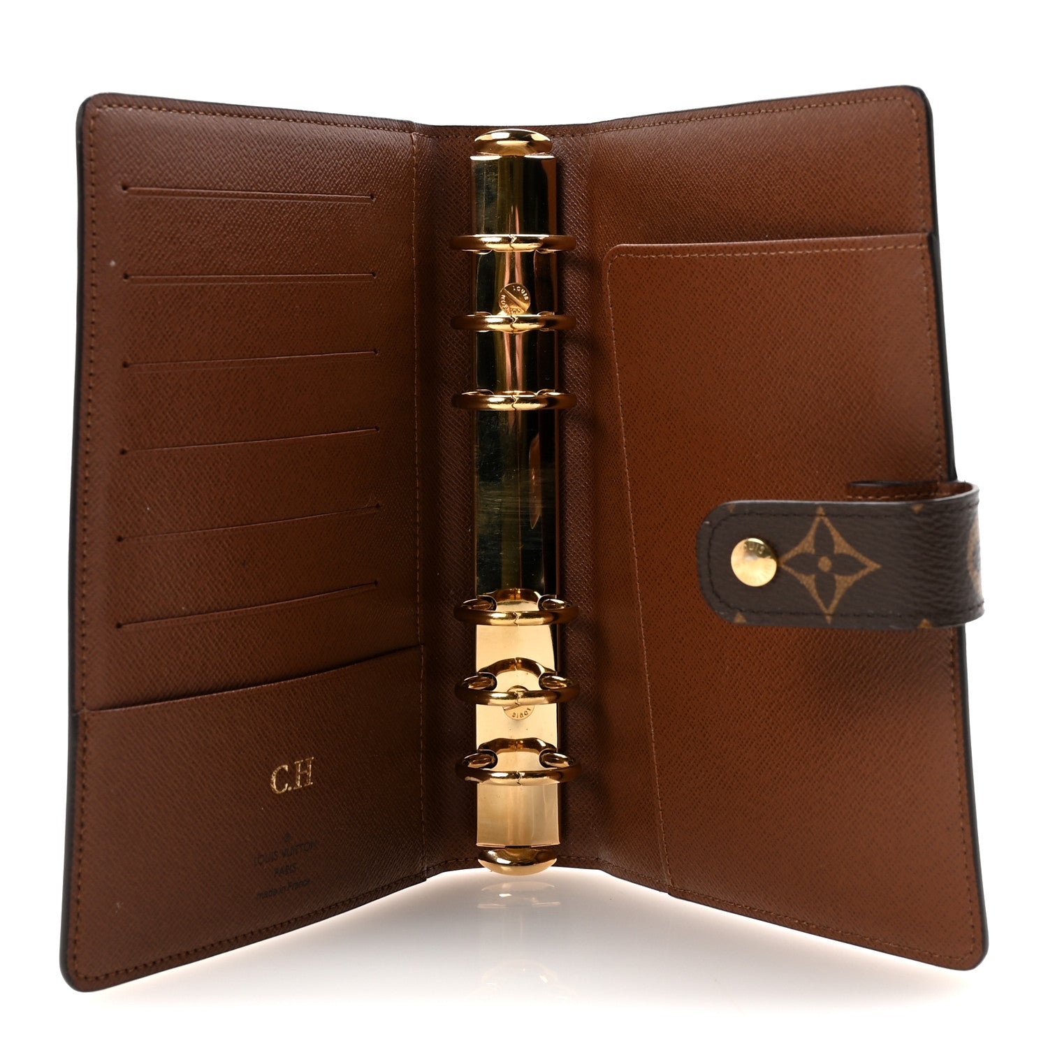 Monogram Medium Ring Agenda Cover